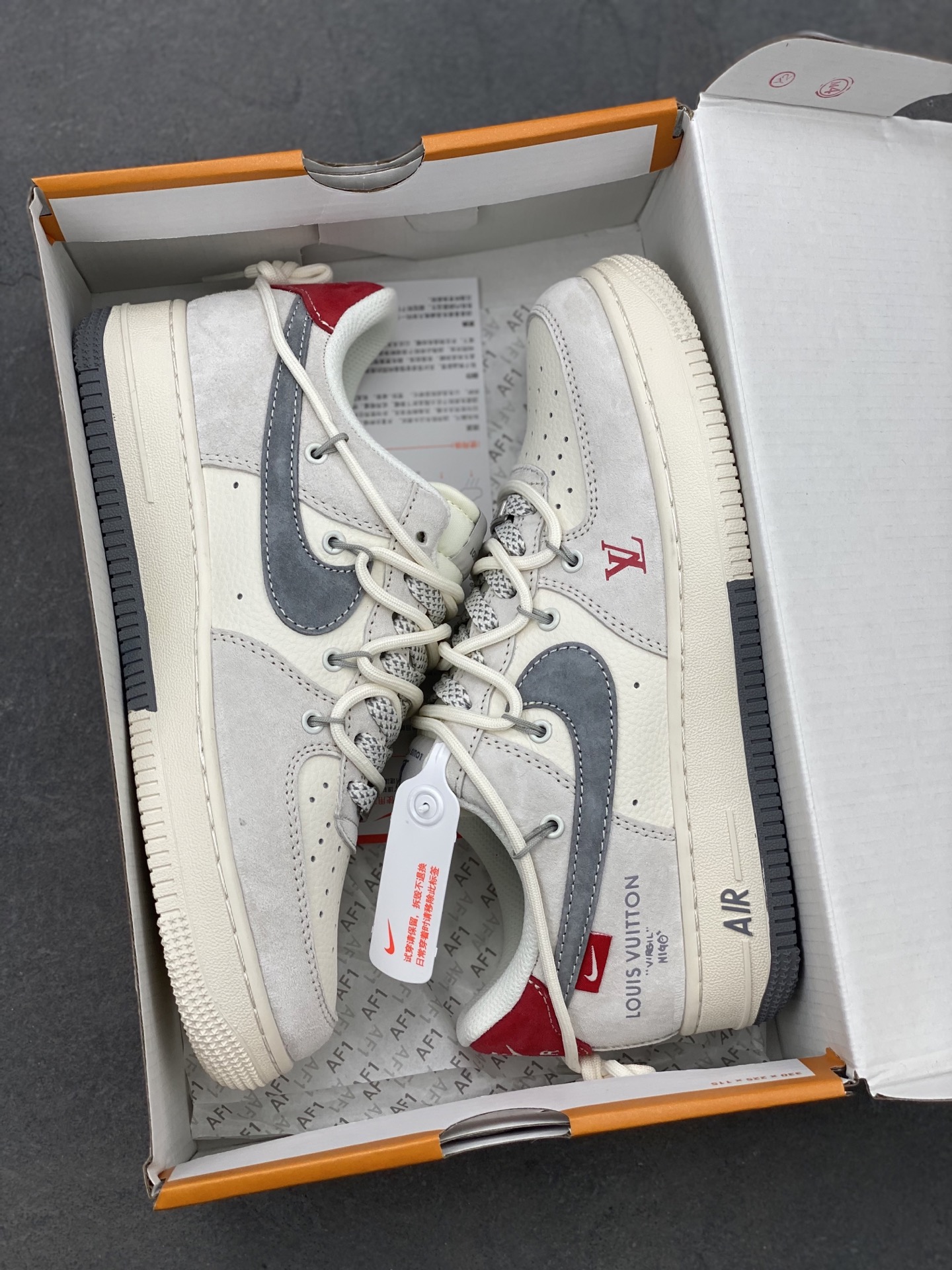 Nike Air Force 1 '07 Low Louis Vuitton Custom Sneakers Limited Edition 10 i1746561142874 1004 0 8