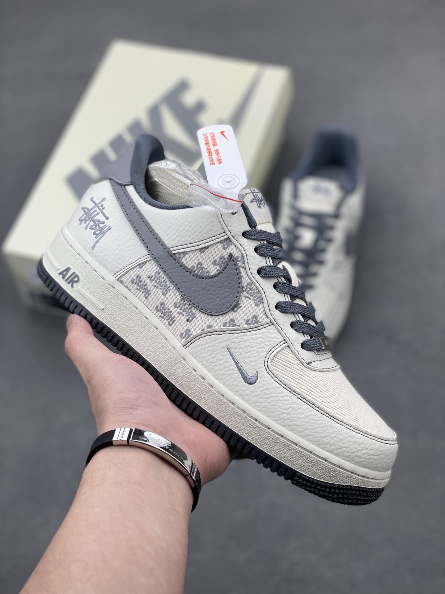 Nike Air Force 1 Low BZ6808-101 Casual Sneakers with Air Cushioning 2 i1746567653718 3278 0 0