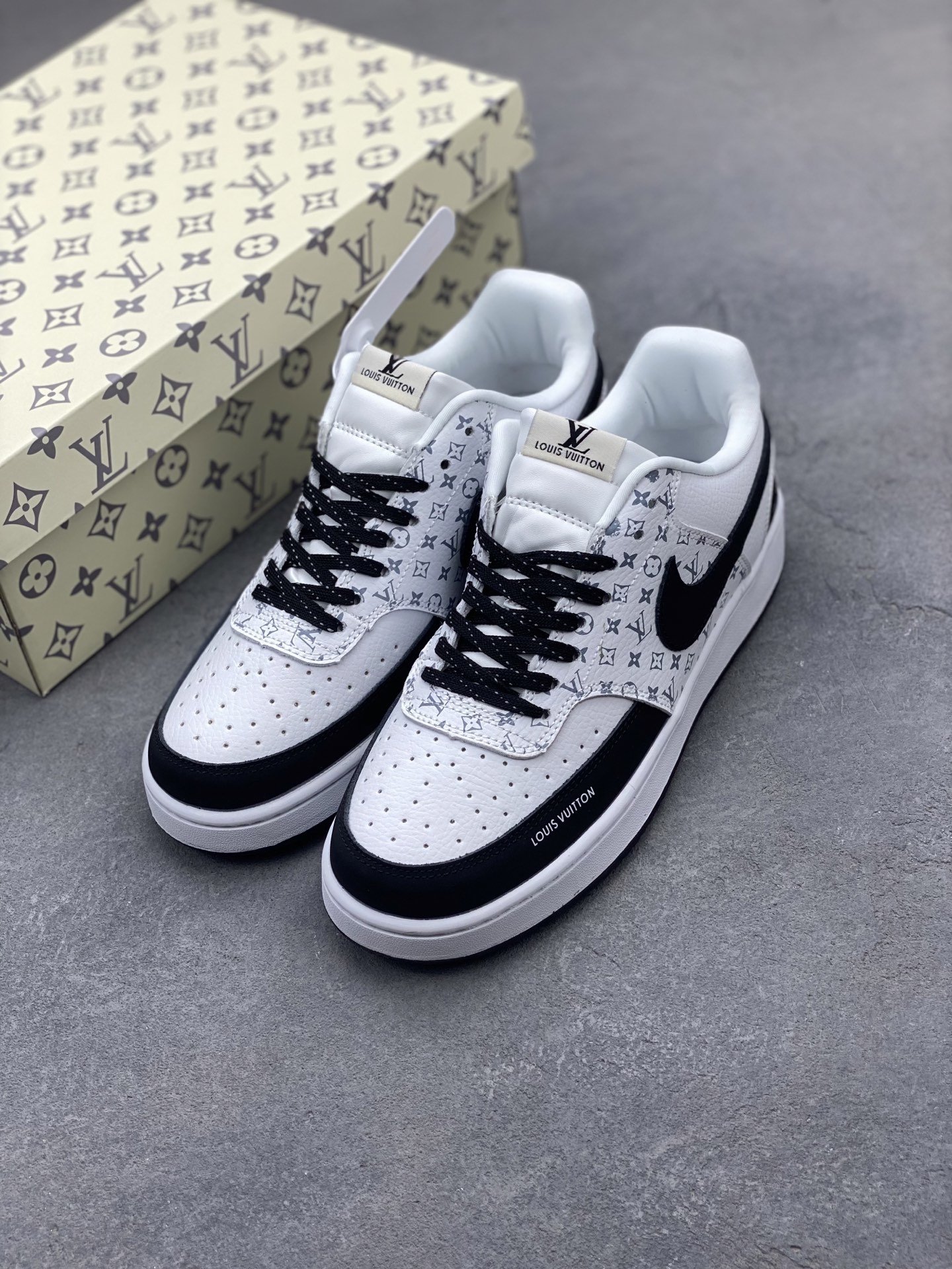 Nike Ebernon Low PRM Sneakers - Louis Vuitton Edition - Breathable & Stylish 9 i1746567820321 1243 0 7