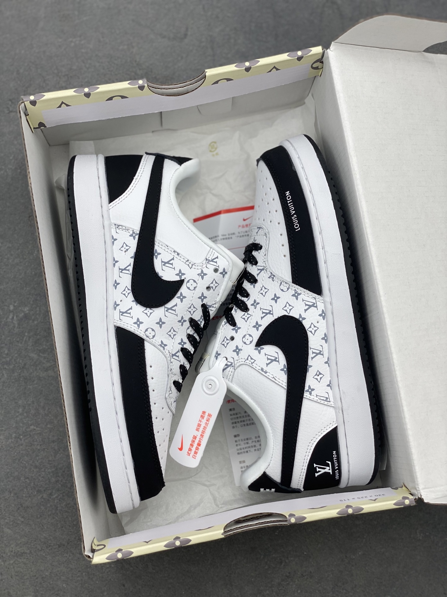 Nike Ebernon Low PRM Sneakers - Louis Vuitton Edition - Breathable & Stylish 10 i1746567820414 2921 0 8