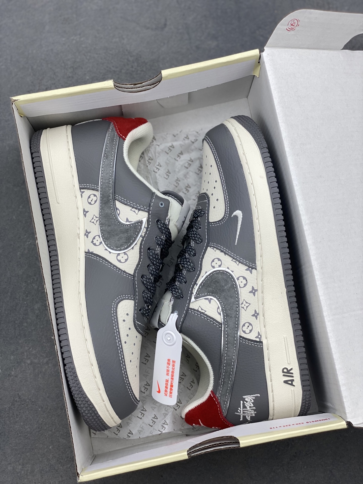 Nike Air Force 1 '07 Low Stussy Collab Sneakers - Limited Edition 10 i1746736706383 2344 0 8