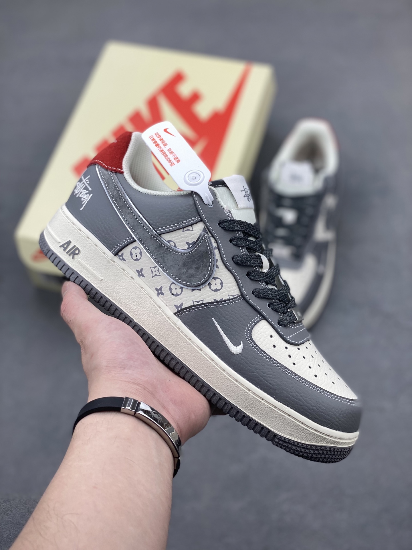 Nike Air Force 1 '07 Low Stussy Collab Sneakers - Limited Edition 2 i1746736706554 6815 0 0