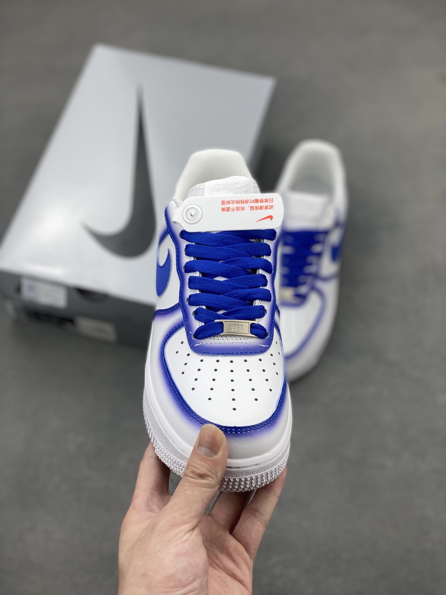 Nike Air Force 1 Low ‘07 Blue Planet Custom Sneakers with Full Air Cushion 3 i1746815292307 8788 0 1