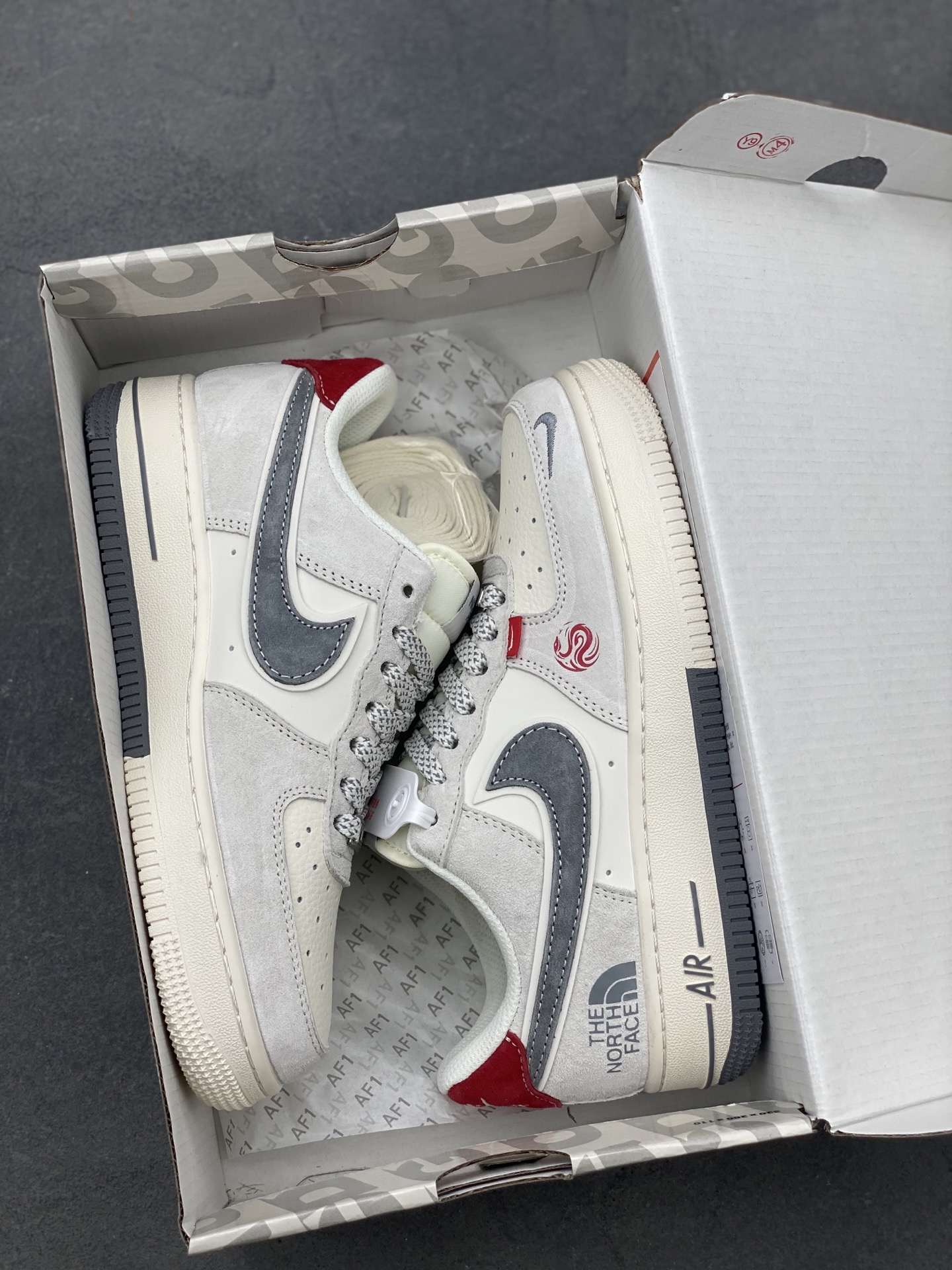 Nike Air Force 1 Low '07 Custom Sneakers - The North Face Collaboration 10 i1746815324609 8231 0 8