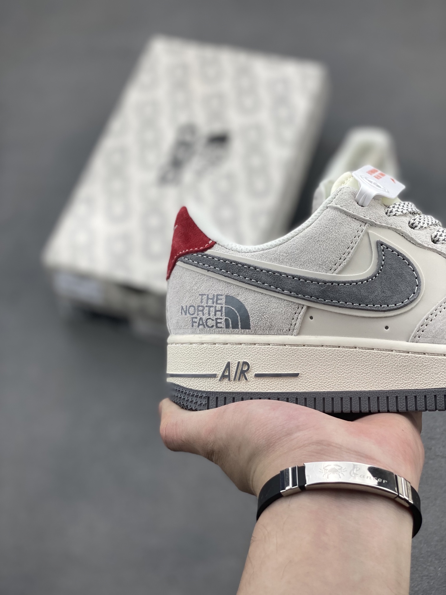 Nike Air Force 1 Low '07 Custom Sneakers - The North Face Collaboration 6 i1746815329232 5468 0 4