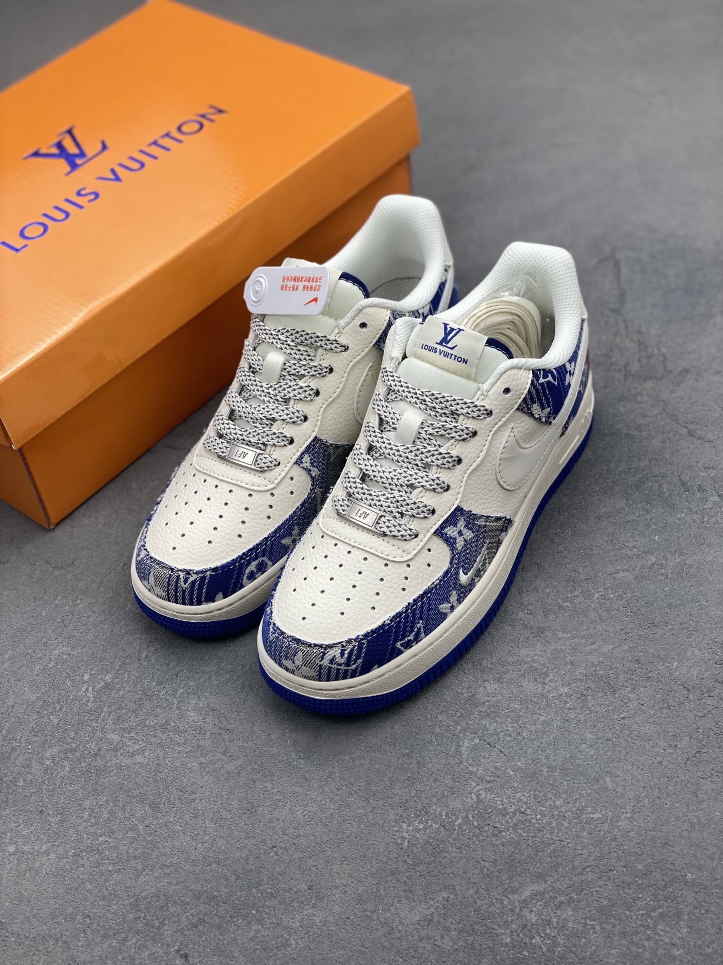 Nike Air Force 1 Low '07 Louis Vuitton Custom Sneakers - Limited Edition 9 i1746815610321 197 0 7