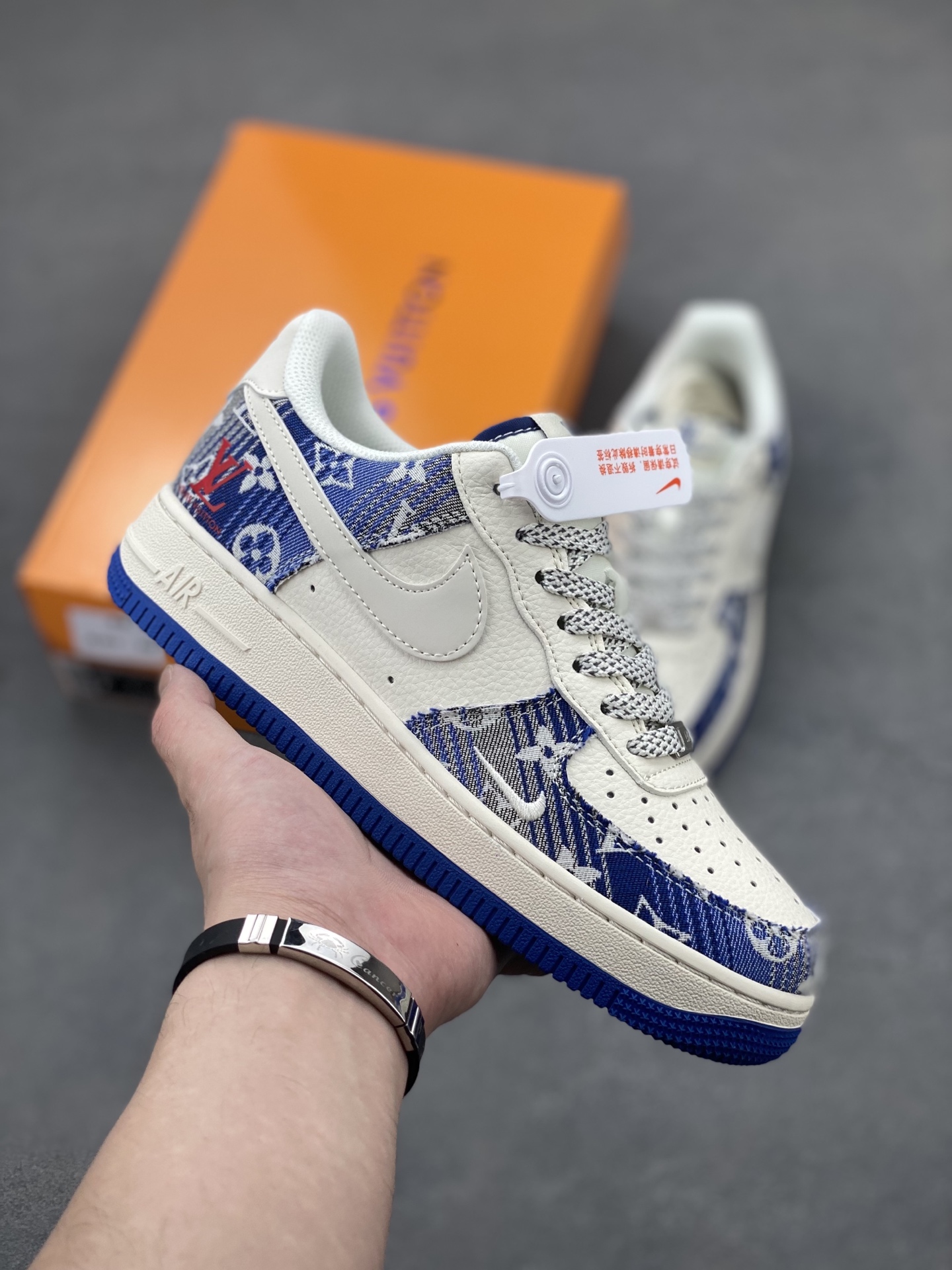 Nike Air Force 1 Low '07 Louis Vuitton Custom Sneakers - Limited Edition 2 i1746815610608 6039 0 0