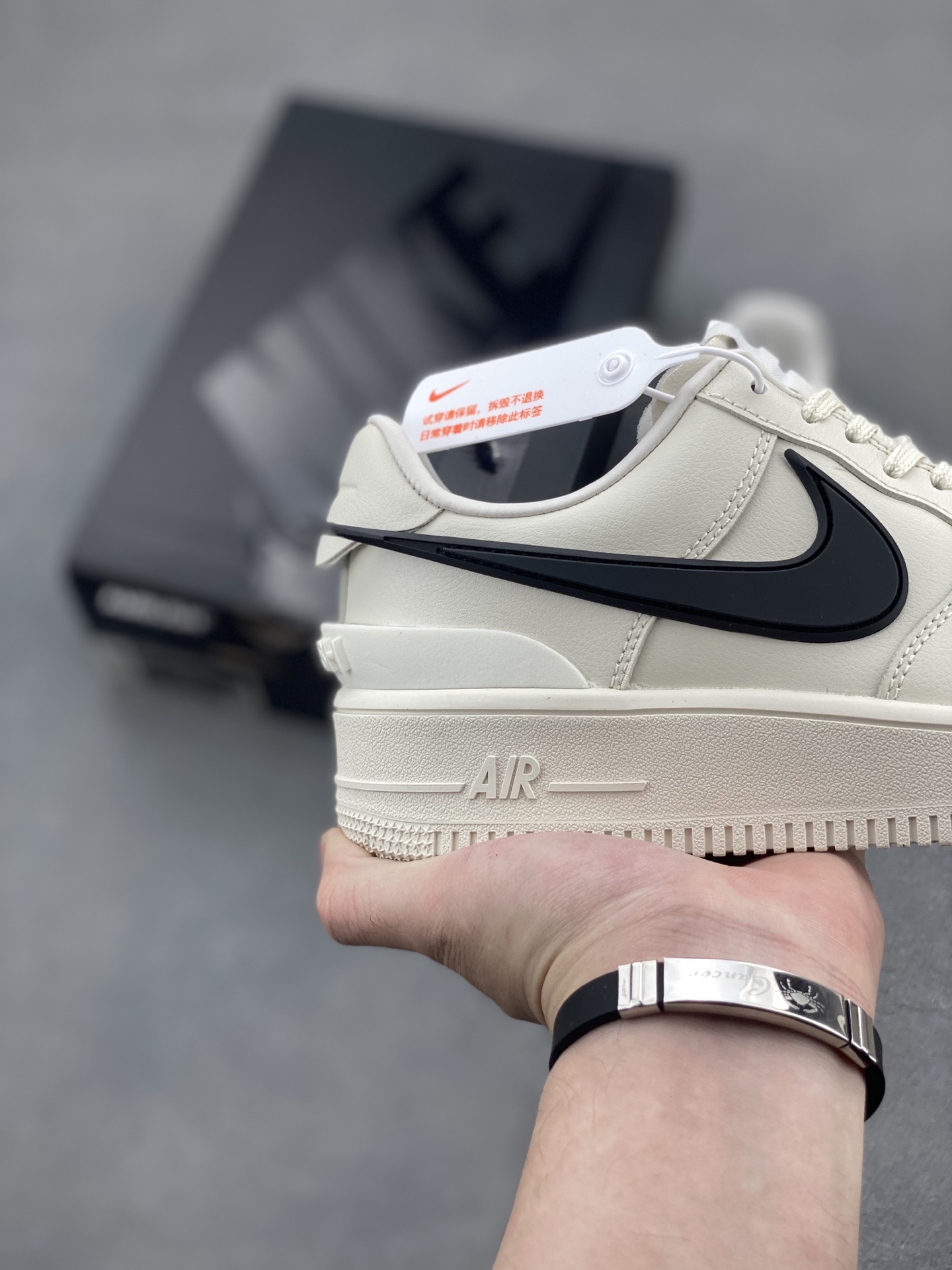 Nike Air Force 1 Low AMBUSH Cream Sneakers,Honeycomb Cushion,Unisex Style 6 i1746905778313 5543 0 4