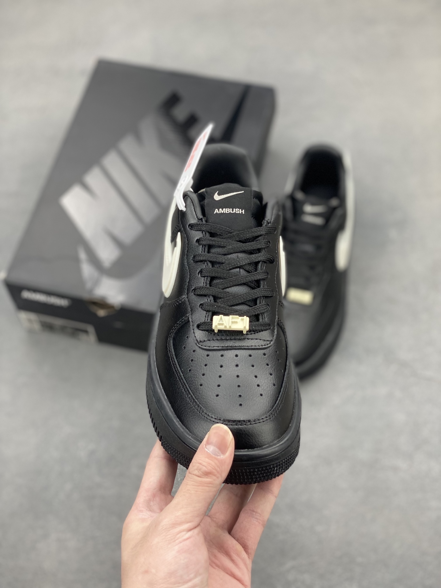 Nike Air Force 1 Low AMBUSH Black Sneakers with Original Box & Detailing 3 i1746905968637 7144 0 1