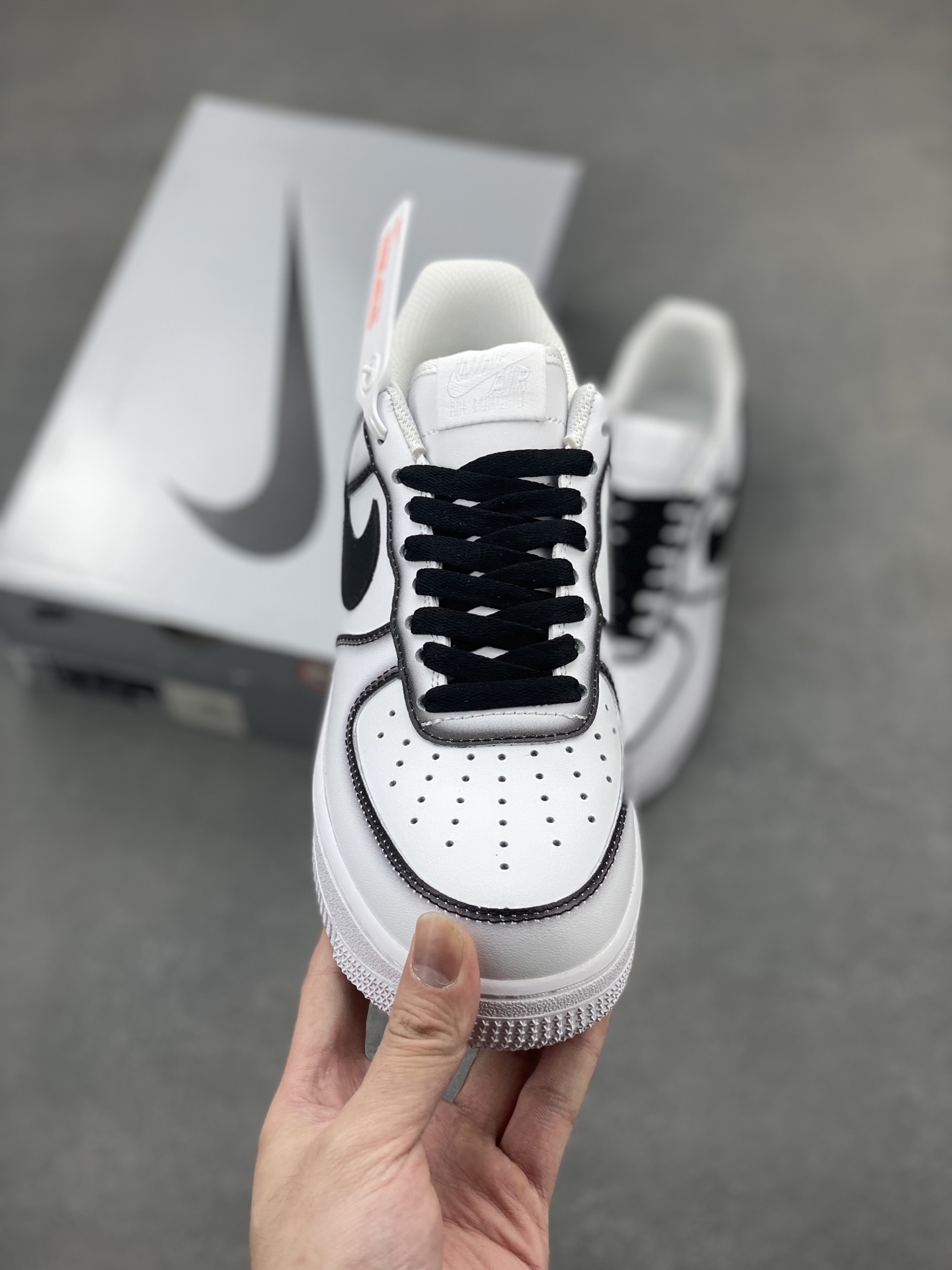 Nike Air Force 1 '07 Low White/Black Stitching Sneakers - Limited Edition 3 i1746993152588 1184 0 1