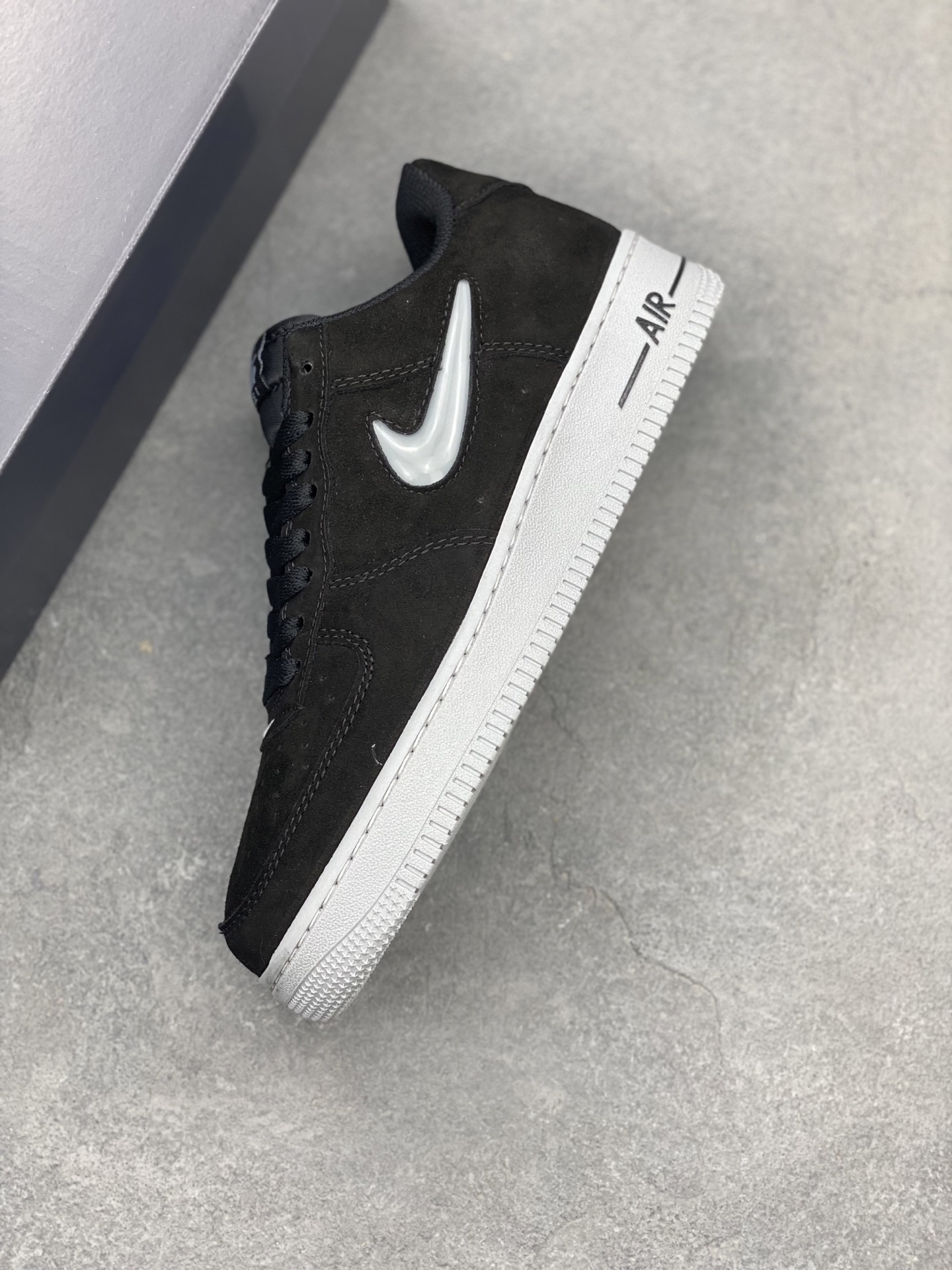 Stussy x Nike Air Force 1 Low Black Reflective Casual Shoes HQ3827-002 8 i1746993362674 8891 0 6