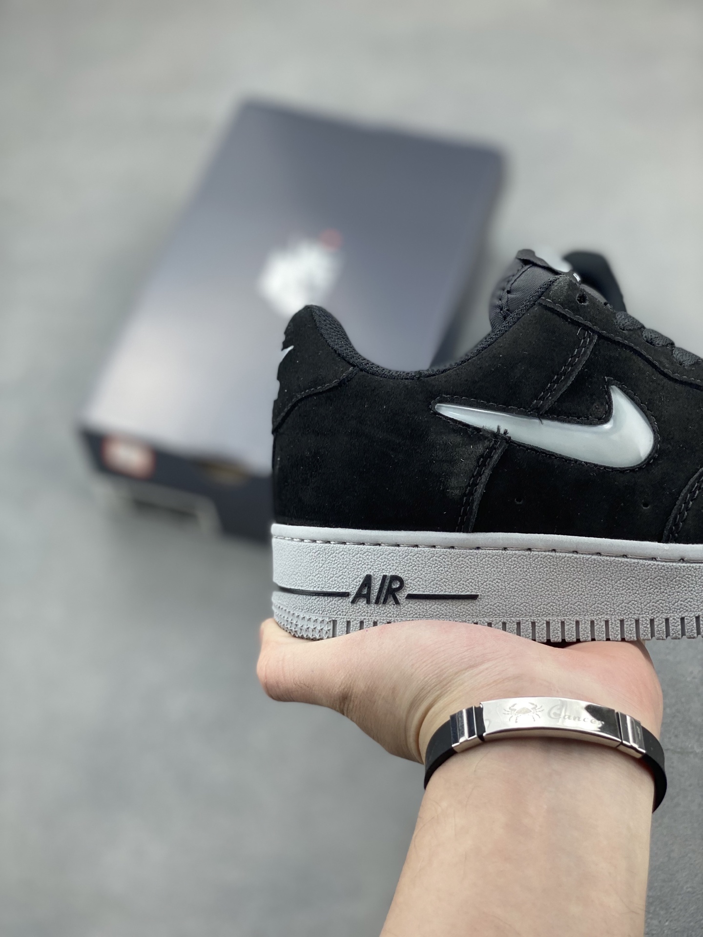 Stussy x Nike Air Force 1 Low Black Reflective Casual Shoes HQ3827-002 6 i1746993362677 3576 0 4