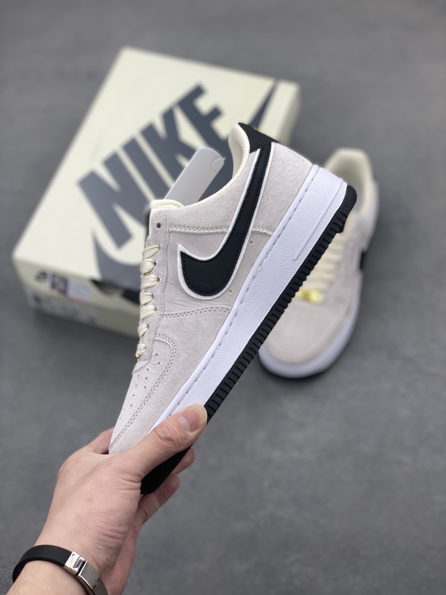 Nike Air Force 1 Low DQ6628-211, Suede Upper, Honeycomb Cushioning, Original Box 4 i1746993969694 1945 0 2