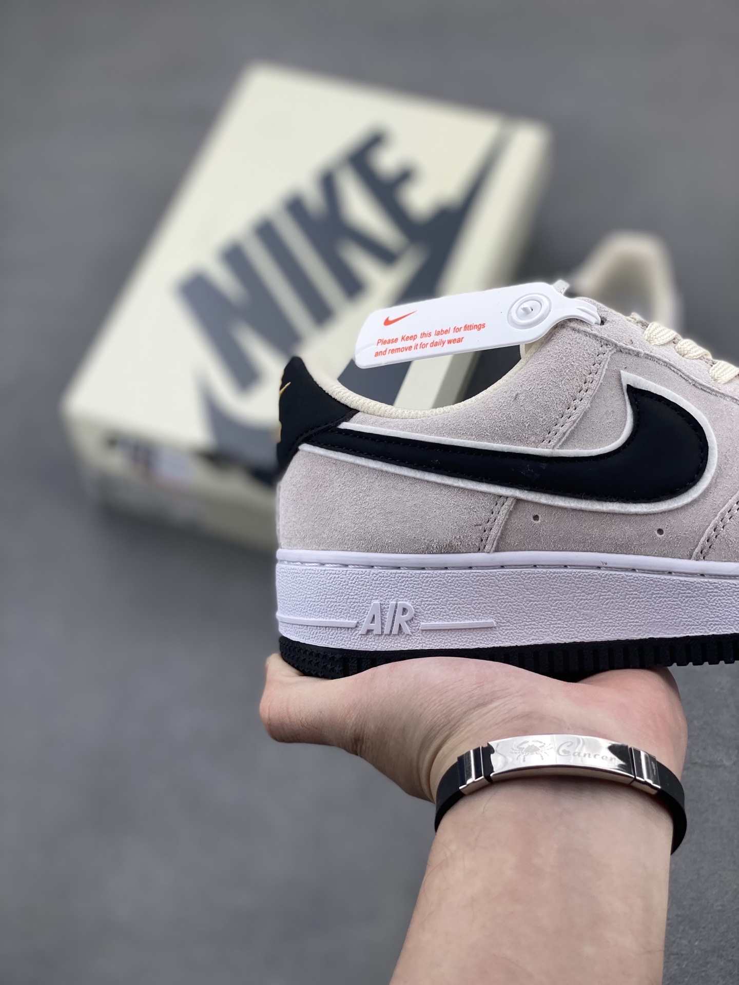 Nike Air Force 1 Low DQ6628-211, Suede Upper, Honeycomb Cushioning, Original Box 6 i1746993974595 8874 0 4