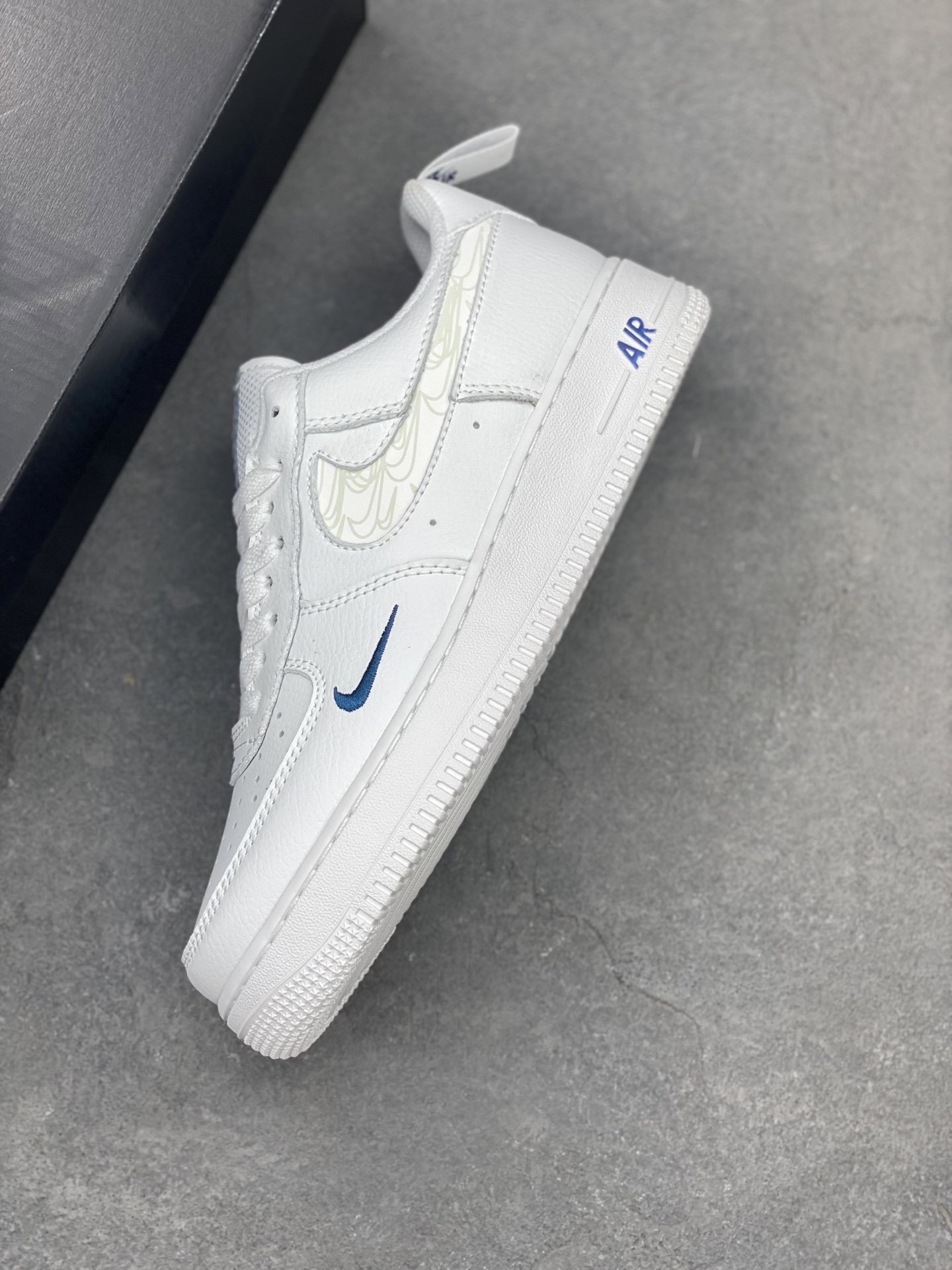 Nike Air Force 1 Low White/Blue FB8971-100 Classic Comfort & Style 8 i1747042698802 1083 0 6