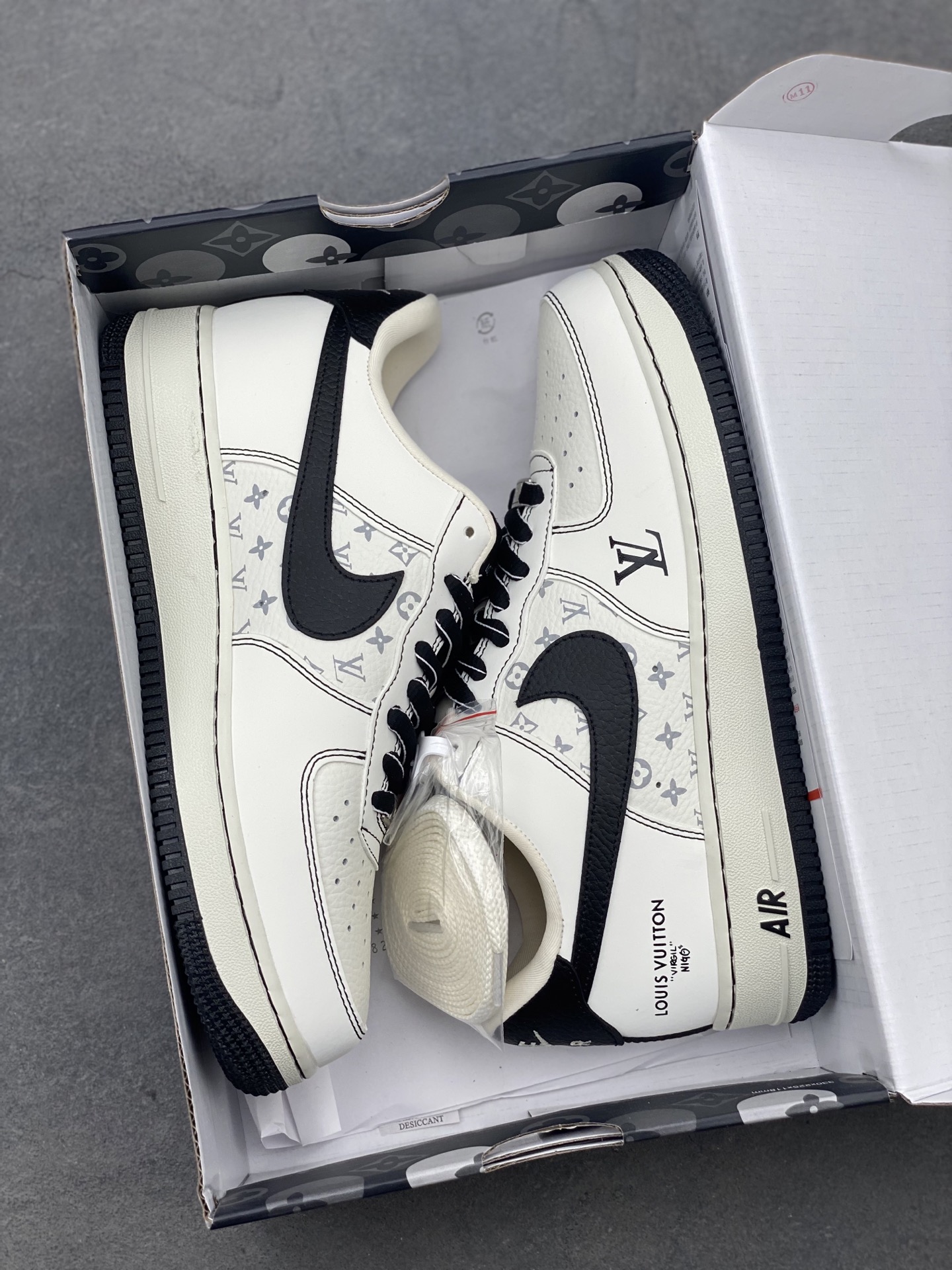 Nike Air Force 1 '07 Low Louis Vuitton Custom Sneakers - Limited Edition 10 i1747071776646 7855 0 8