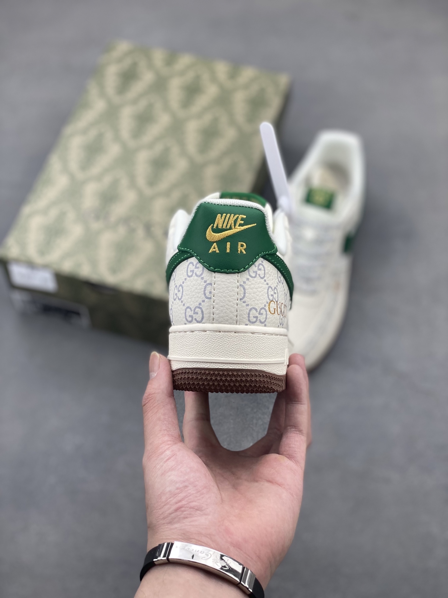 Nike Air Force 1 '07 Low White/Green Custom Sneakers Designer Limited Edition 5 i1747171962820 1974 0 3