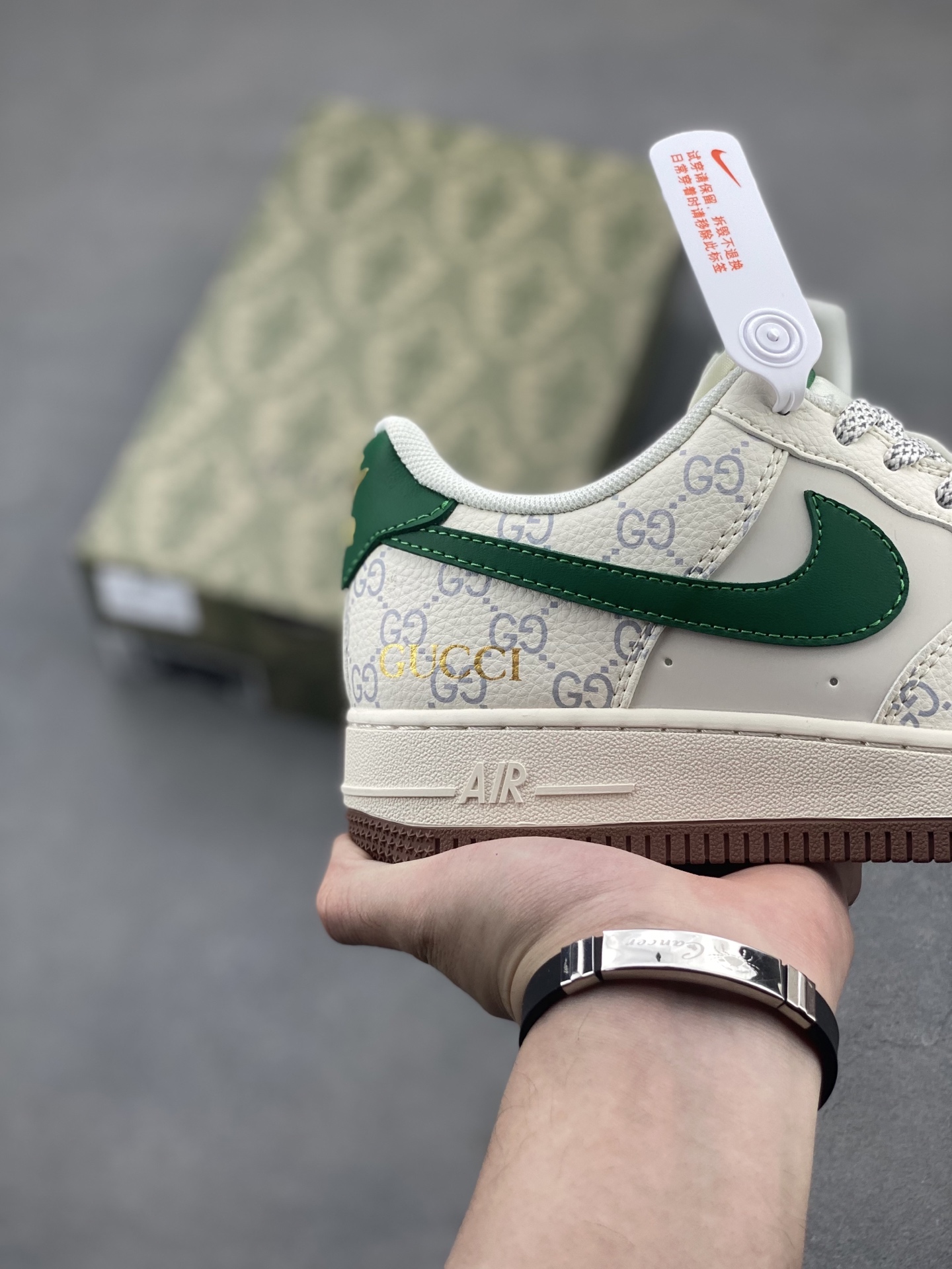 Nike Air Force 1 '07 Low White/Green Custom Sneakers Designer Limited Edition 6 i1747171962820 3956 0 4