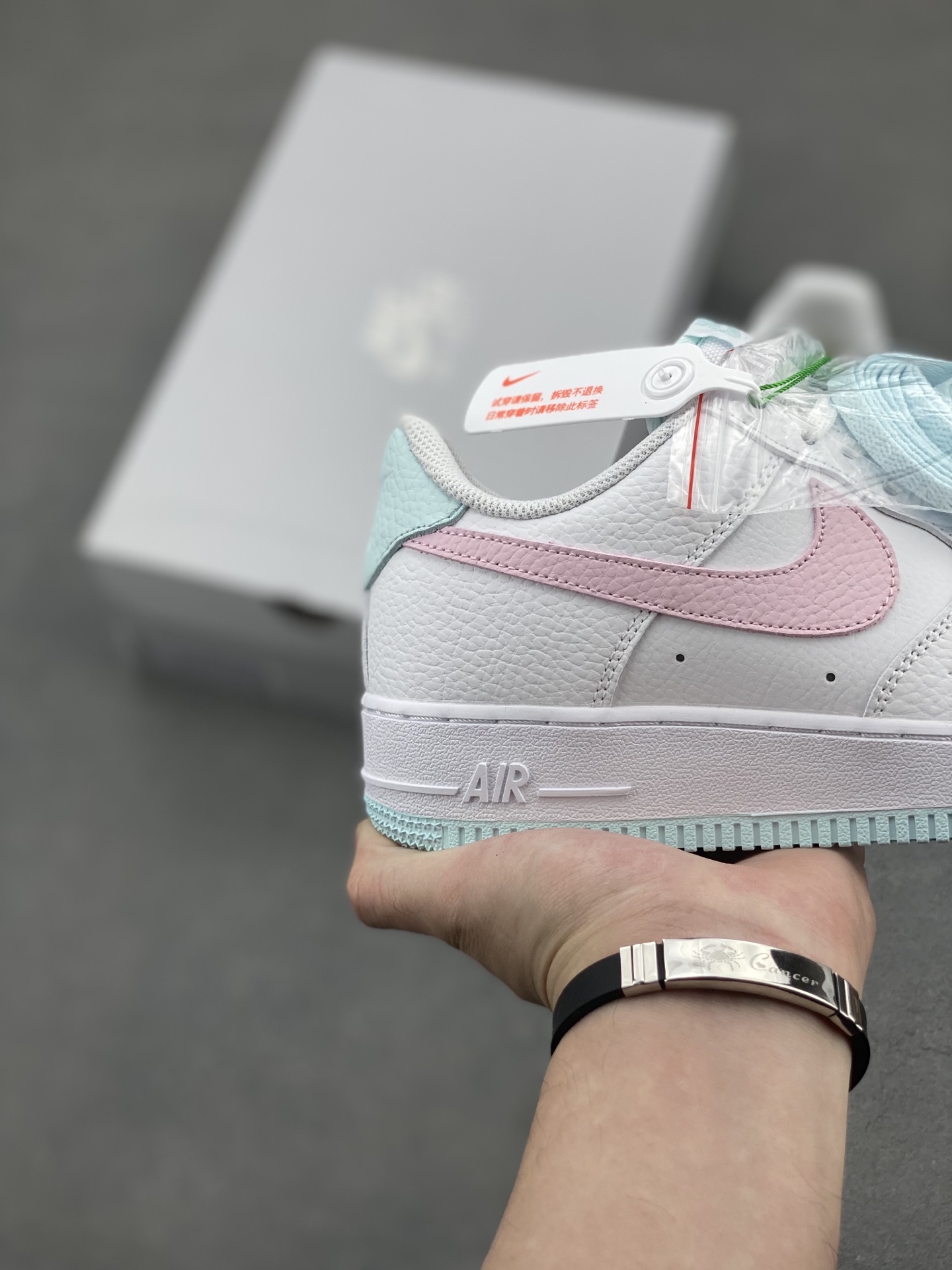 Nike Air Force 1 Low White Pink - Full Grain Leather & Air Cushioning 6 i1747246667463 6327 0 4