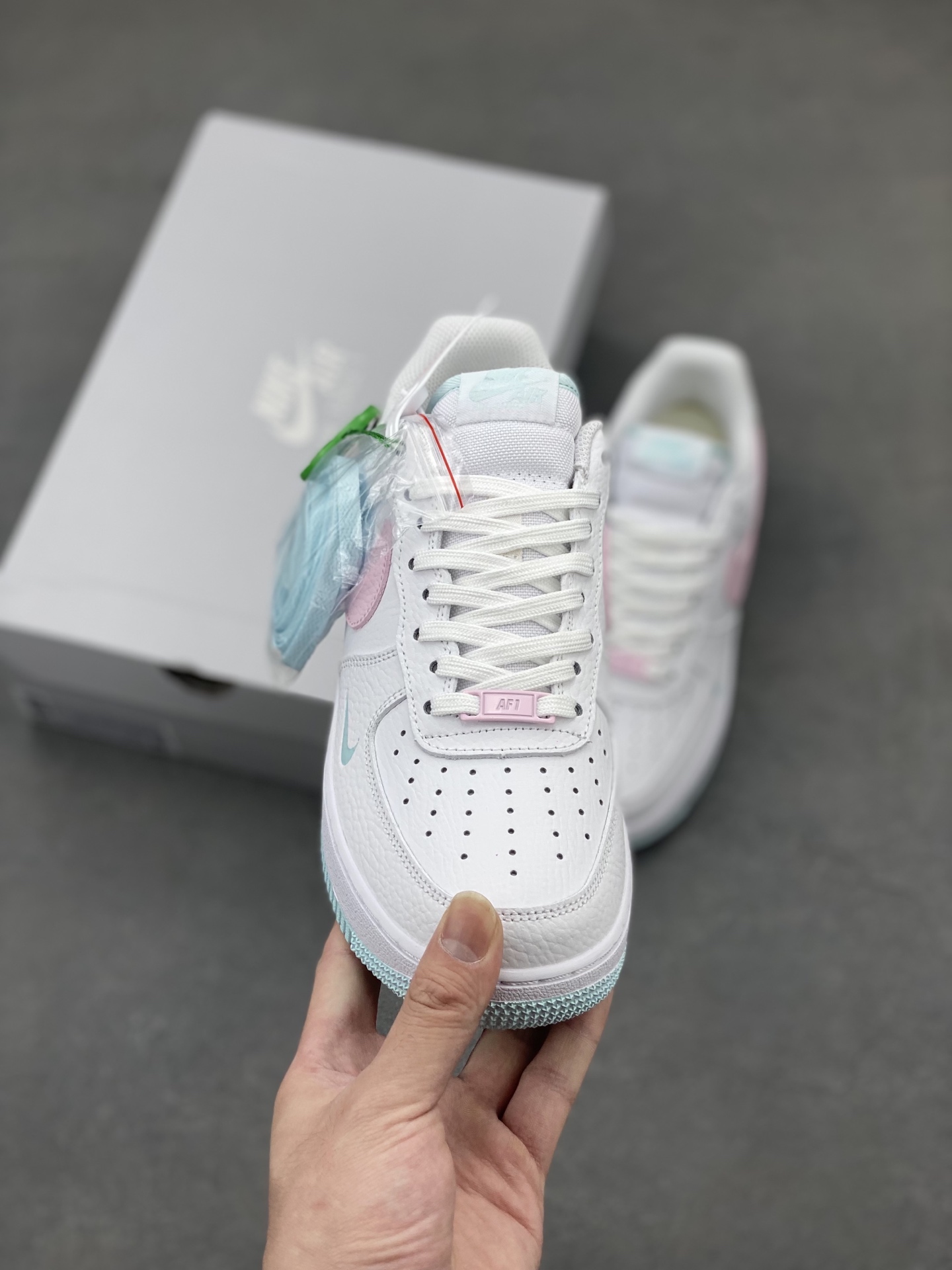 Nike Air Force 1 Low White Pink - Full Grain Leather & Air Cushioning 3 i1747246667494 2515 0 1