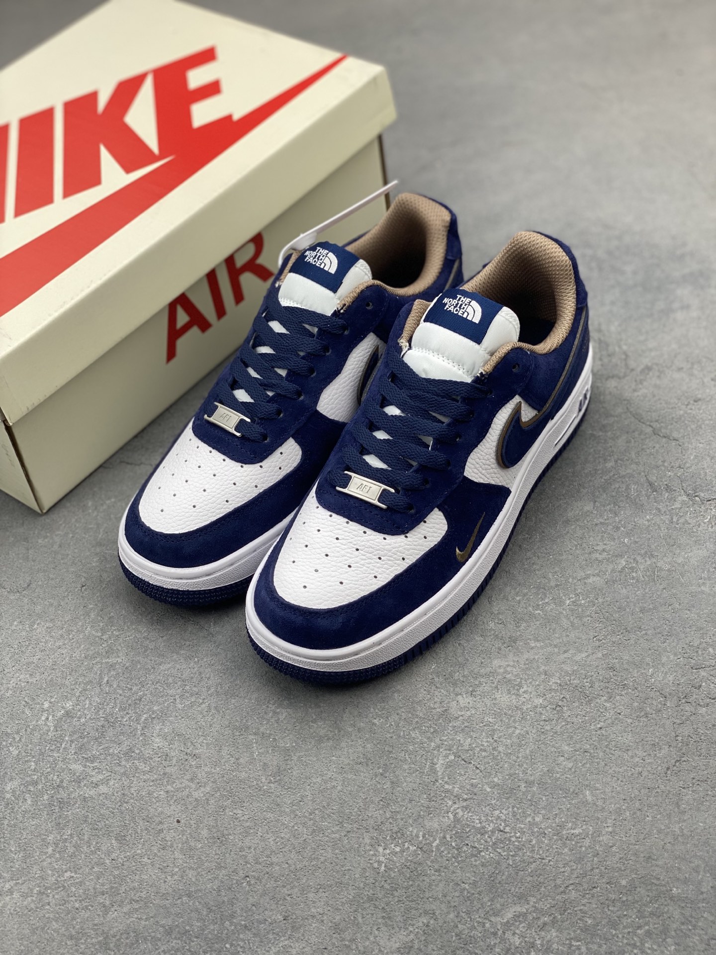 Nike Air Force 1 Low The North Face Navy White Men's Sneakers 9 i1747246764336 8960 0 7