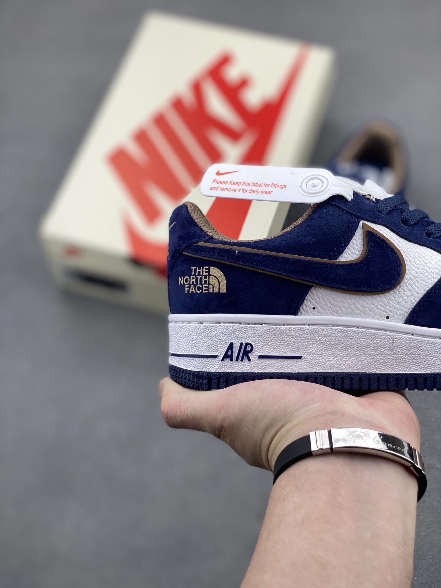 Nike Air Force 1 Low The North Face Navy White Men's Sneakers 6 i1747246764591 5453 0 4