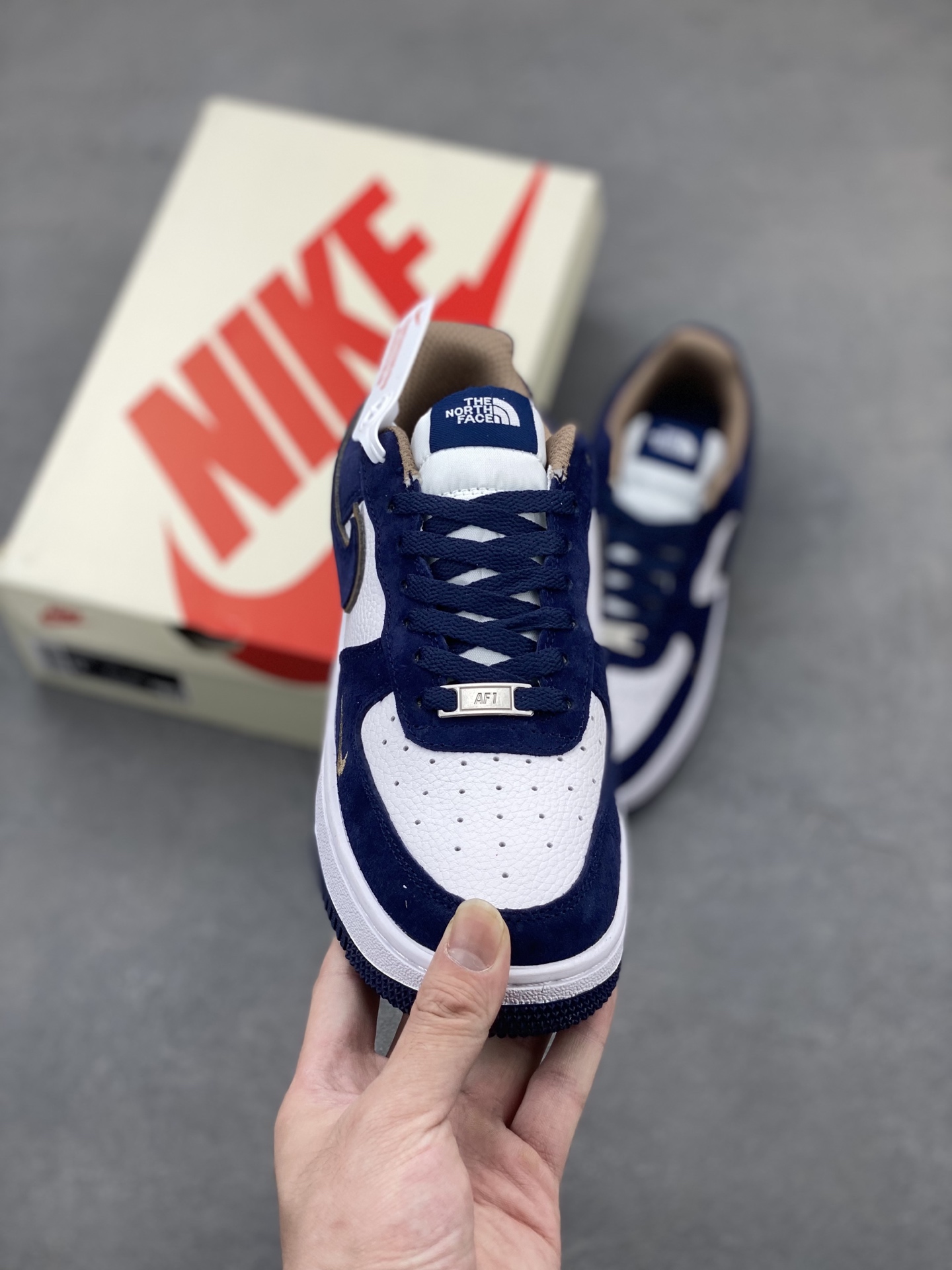 Nike Air Force 1 Low The North Face Navy White Men's Sneakers 3 i1747246764830 1519 0 1