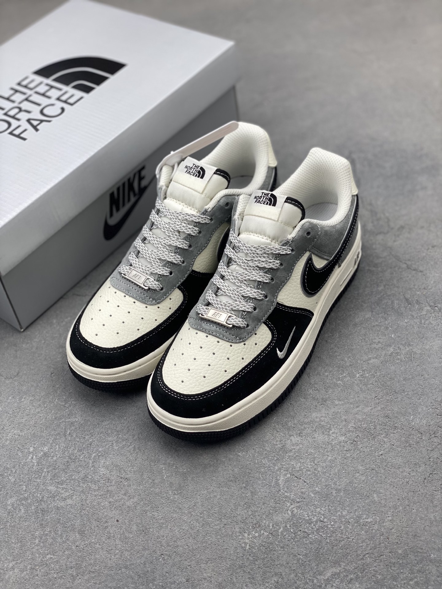 Nike Air Force 1 Low 'The North Face' Black White Grey Sneakers 9 i1747247338598 9940 0 7