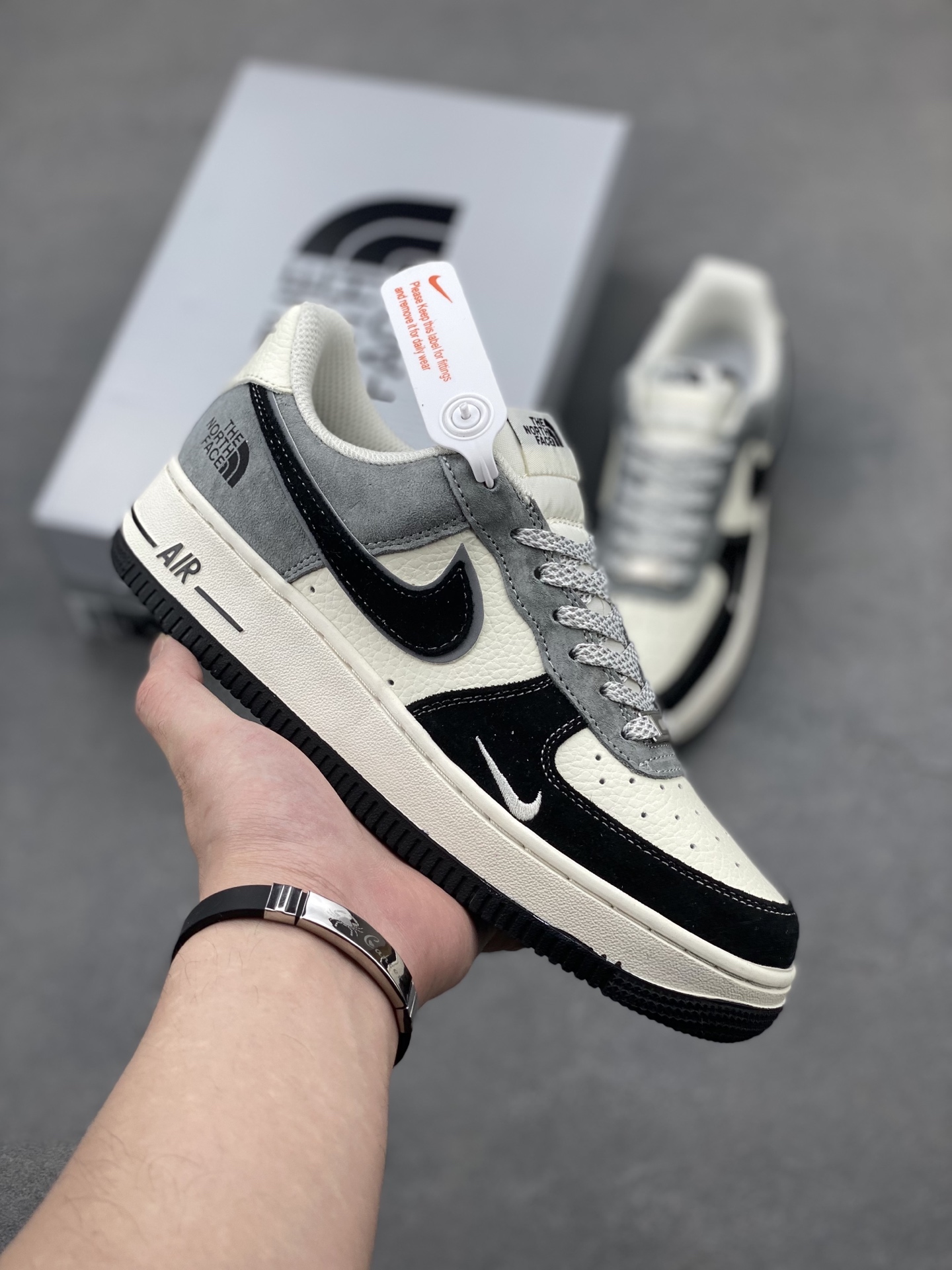 Nike Air Force 1 Low 'The North Face' Black White Grey Sneakers 2 i1747247339120 2596 0 0