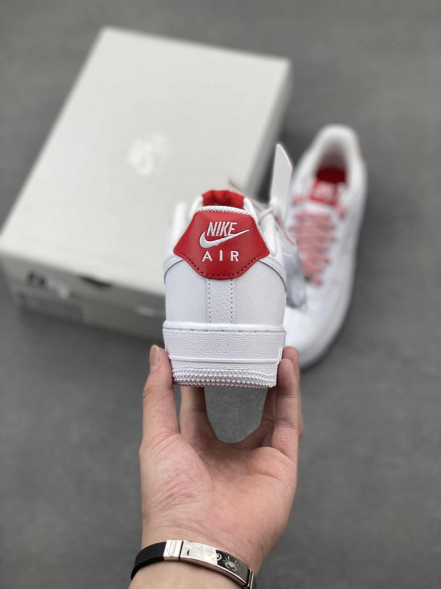 Nike Air Force 1 '07 Low White/Red Limited Edition Athletic Shoes 5 i1747337233654 574 0 3