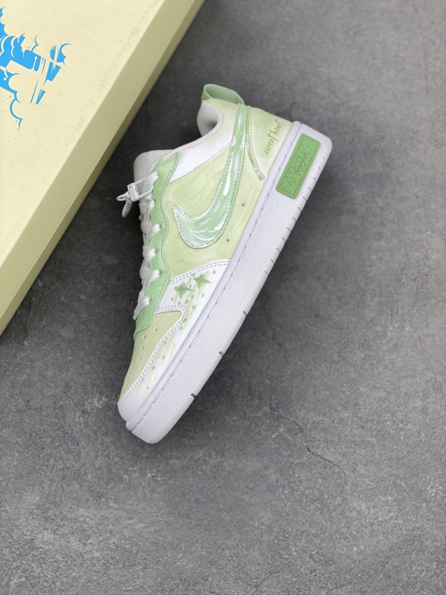 Nike Ebernon Low PRM Green/White Sneakers BQ5448-211 8 i1747499837119 3566 0 6