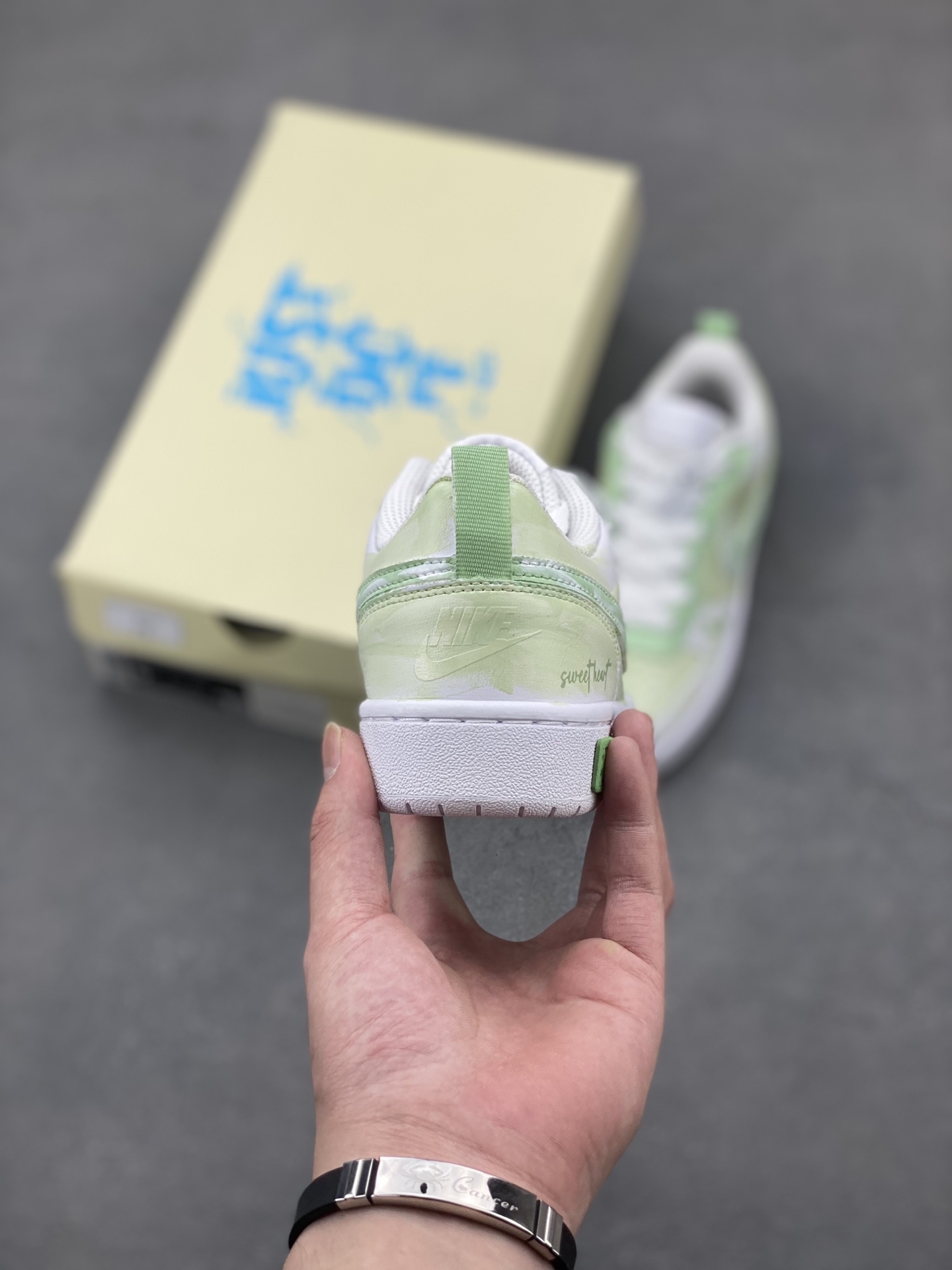 Nike Ebernon Low PRM Green/White Sneakers BQ5448-211 5 i1747499837871 2442 0 3