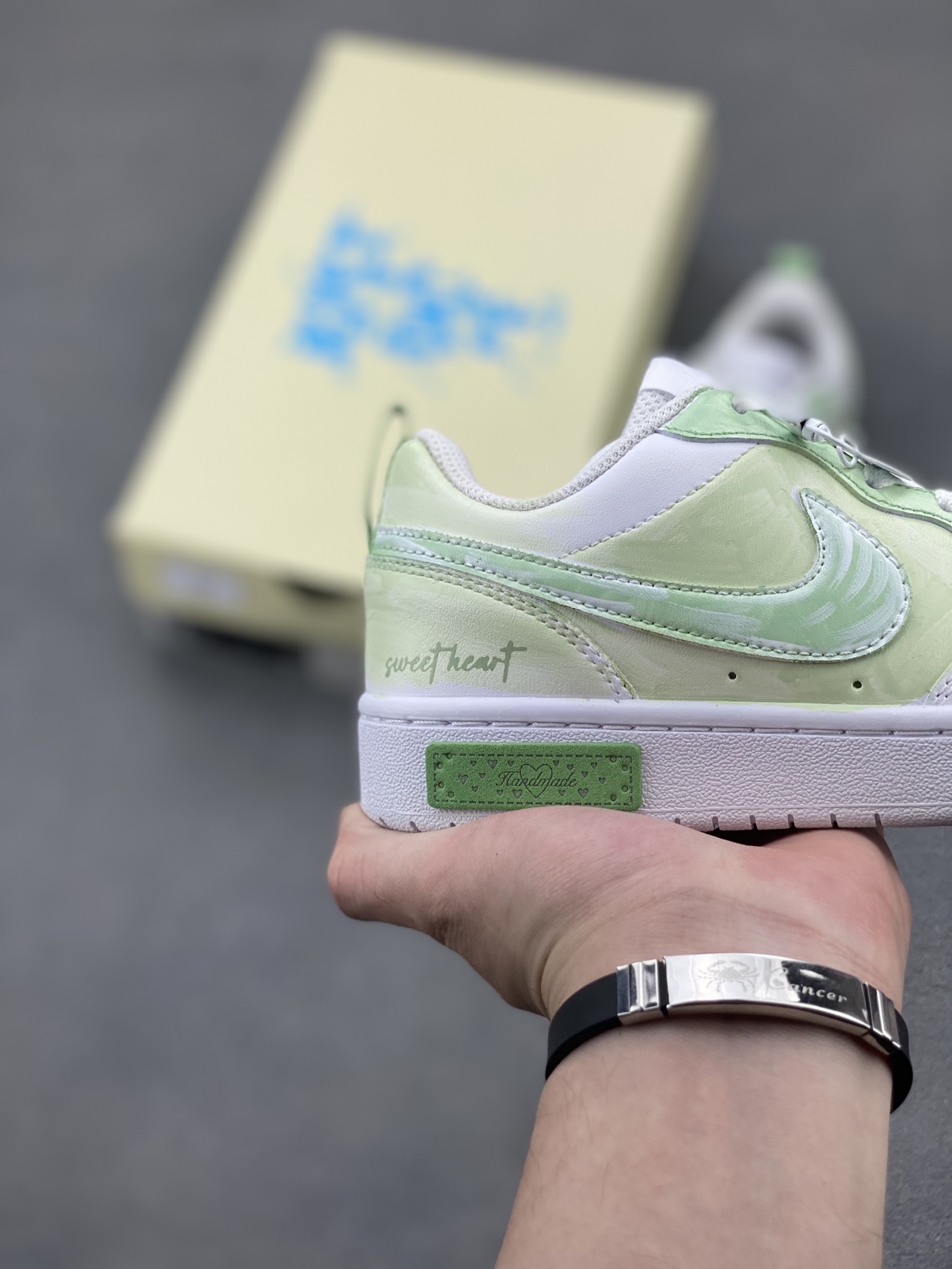 Nike Ebernon Low PRM Green/White Sneakers BQ5448-211 6 i1747499848873 2090 0 4