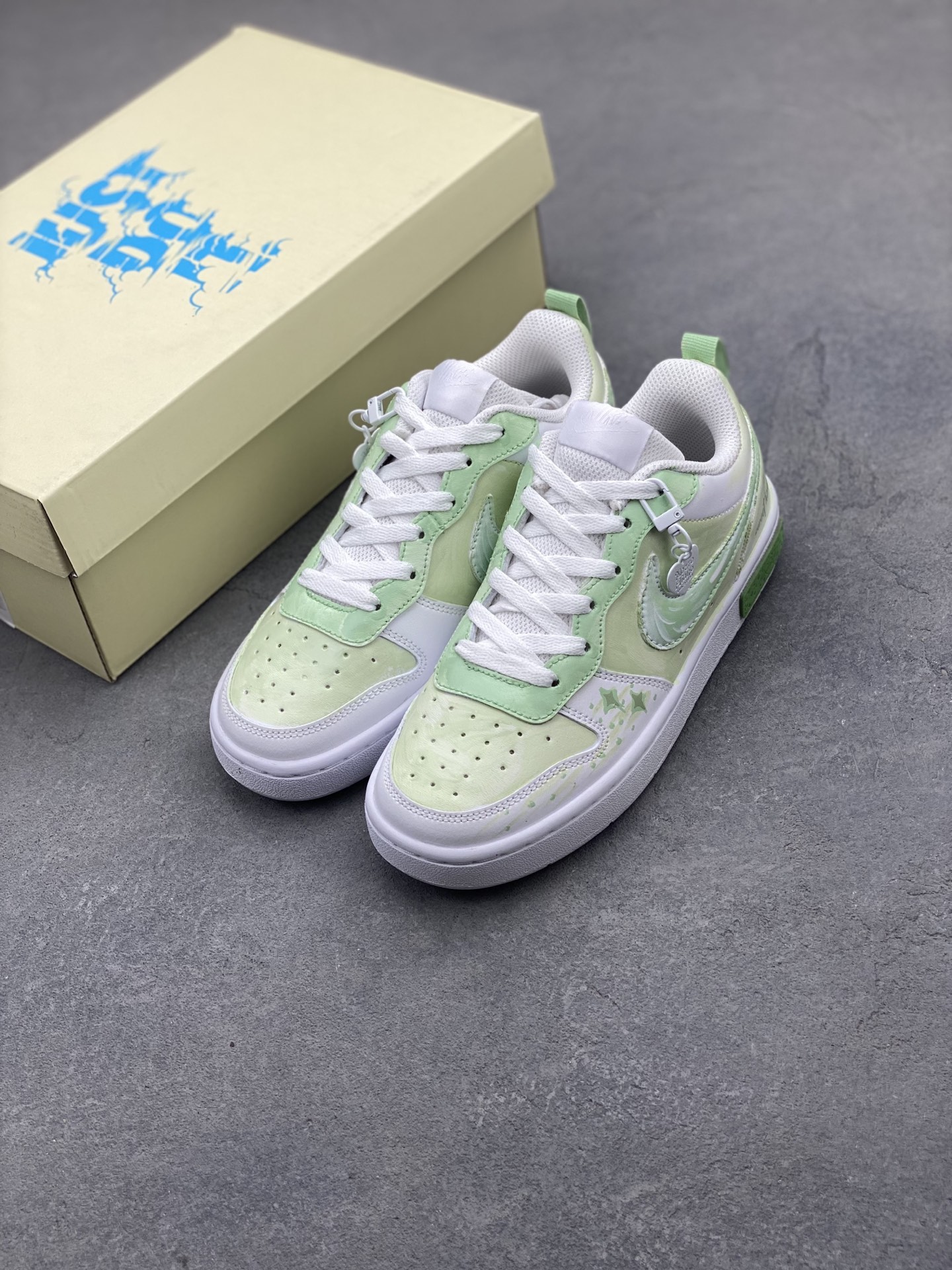 Nike Ebernon Low PRM Green/White Sneakers BQ5448-211 9 i1747499852610 5676 0 7
