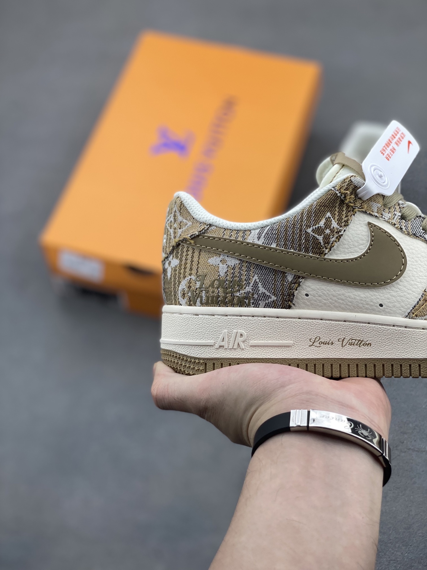 Nike Air Force 1 Low Louis Vuitton Custom Sneakers Limited Edition 6 i1747596035191 1668 0 4