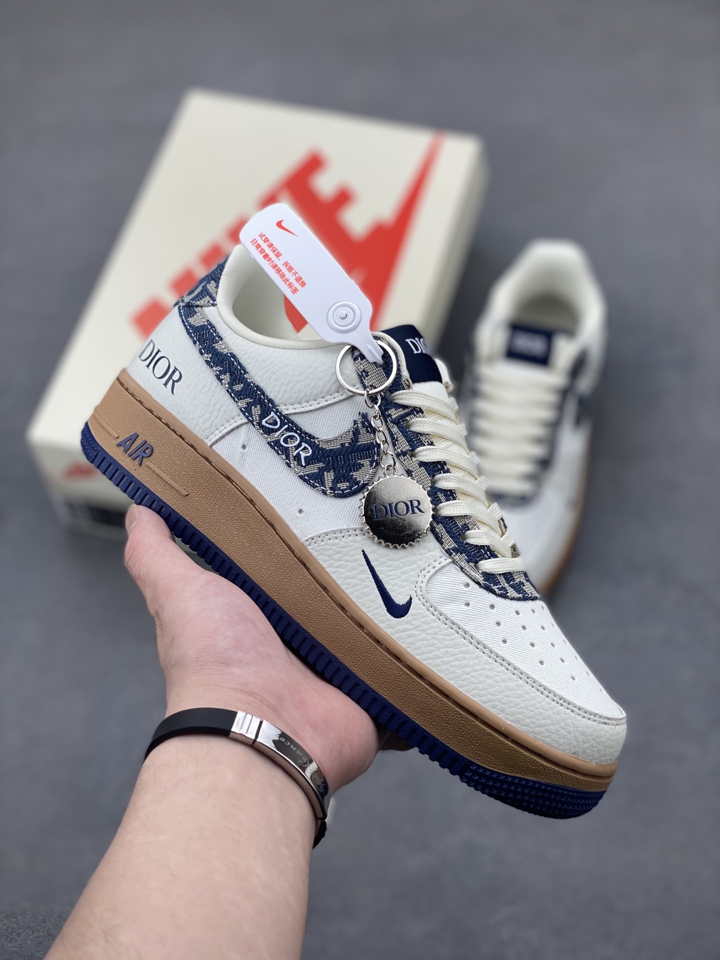 Nike Air Force 1 '07 Low Sneakers Dior Limited Edition - Custom Hardware 2 i1747673746065 3462 0 0