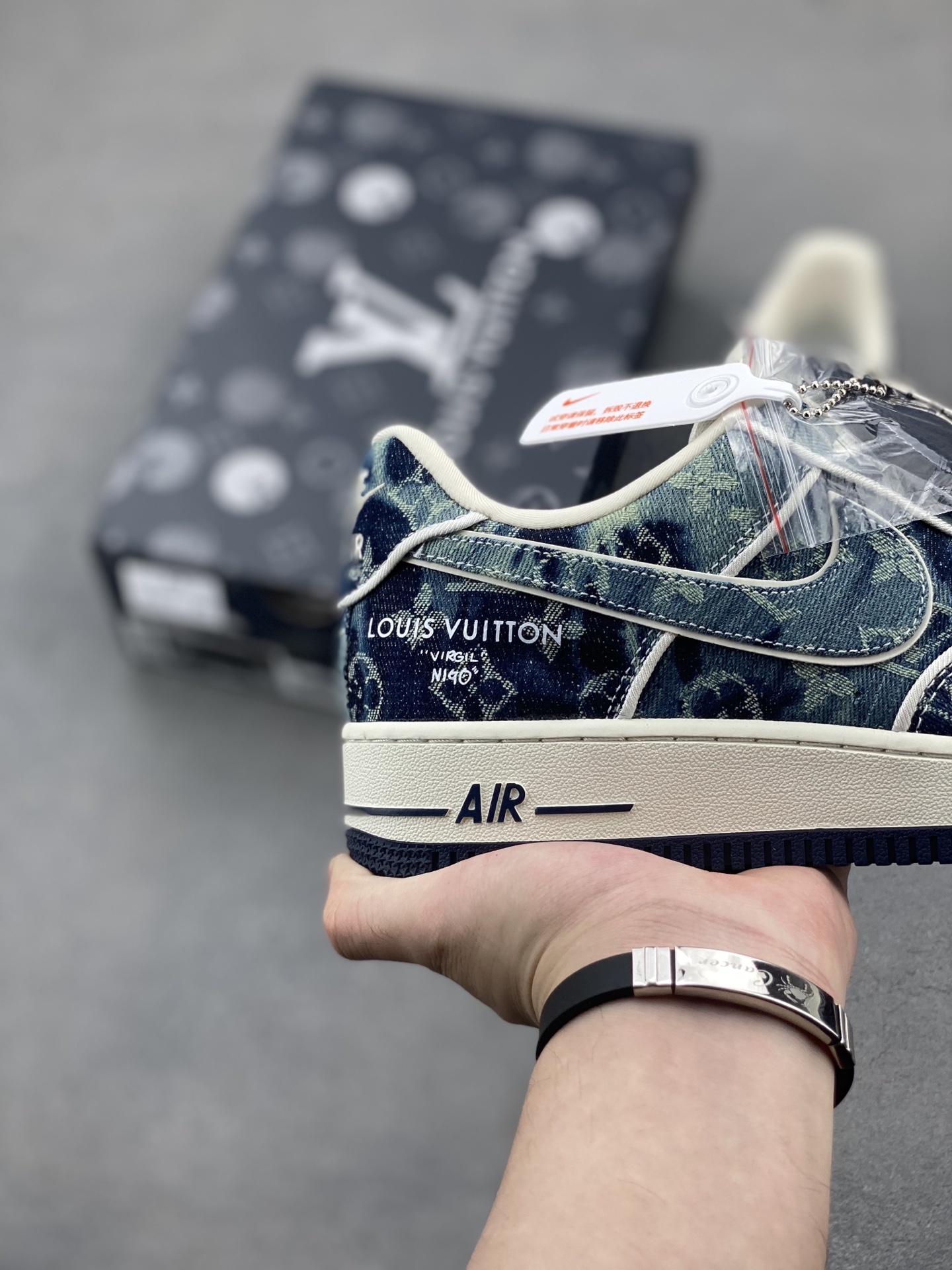 Nike Air Force 1 '07 Low Louis Vuitton Custom Sneakers - Limited Edition 6 i1747673804058 3013 0 4