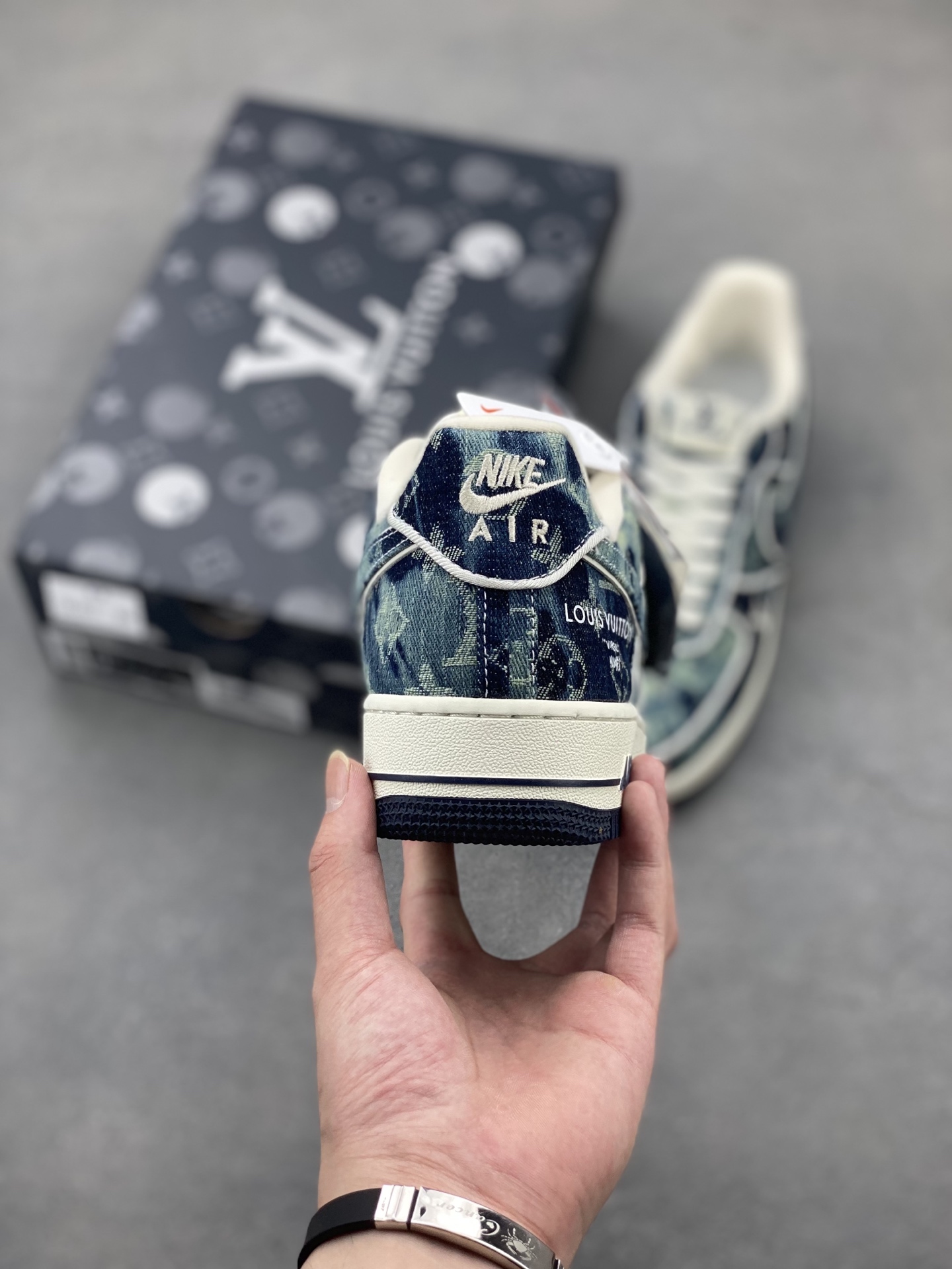 Nike Air Force 1 '07 Low Louis Vuitton Custom Sneakers - Limited Edition 5 i1747673804858 7056 0 3