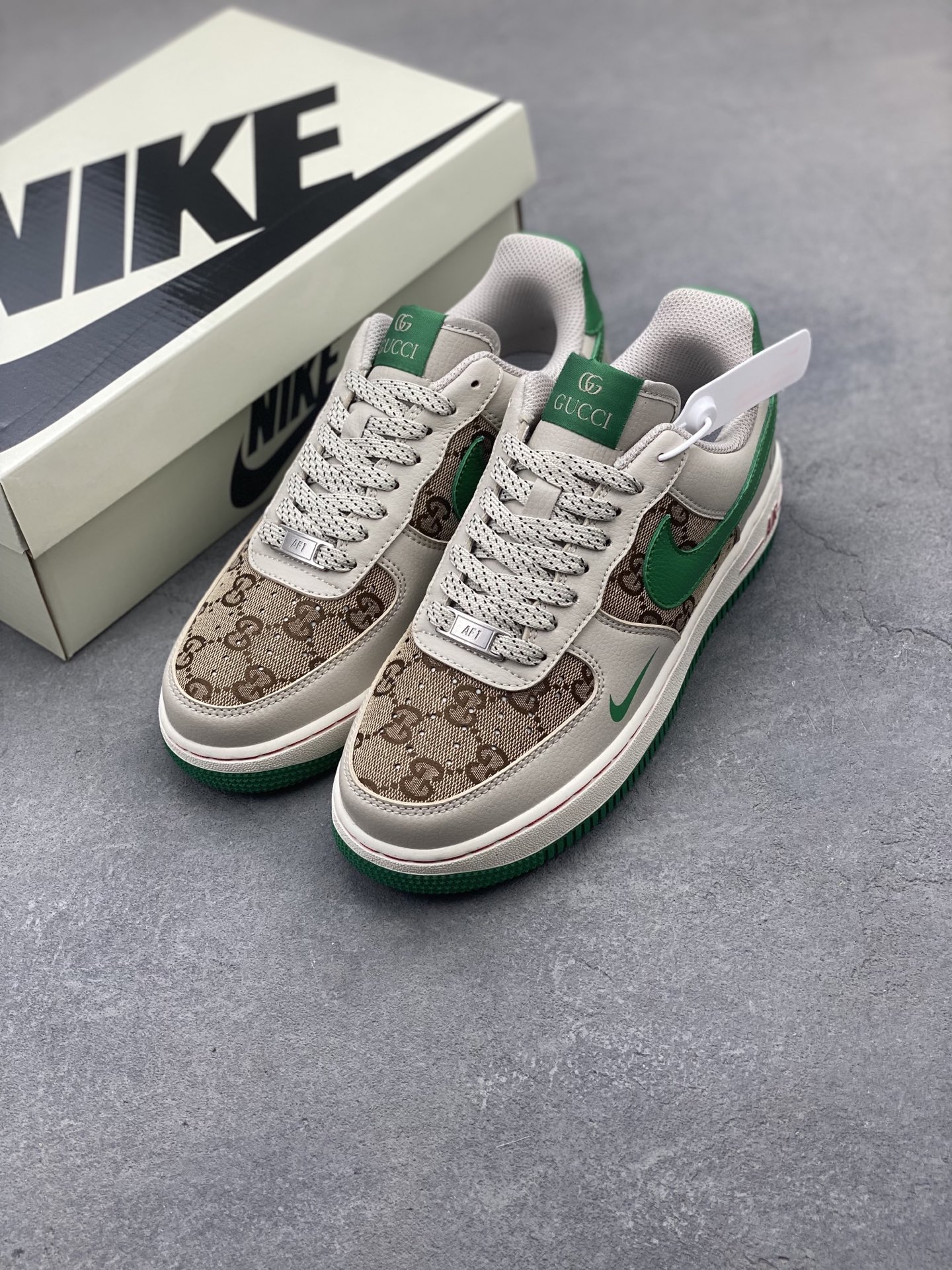 Nike Air Force 1 '07 Low Custom Gucci Sneakers - Limited Edition 9 i1747929998186 1222 0 7