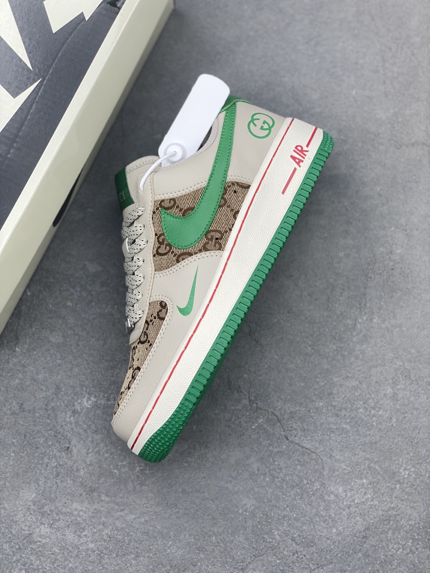 Nike Air Force 1 '07 Low Custom Gucci Sneakers - Limited Edition 8 i1747930000266 9498 0 6