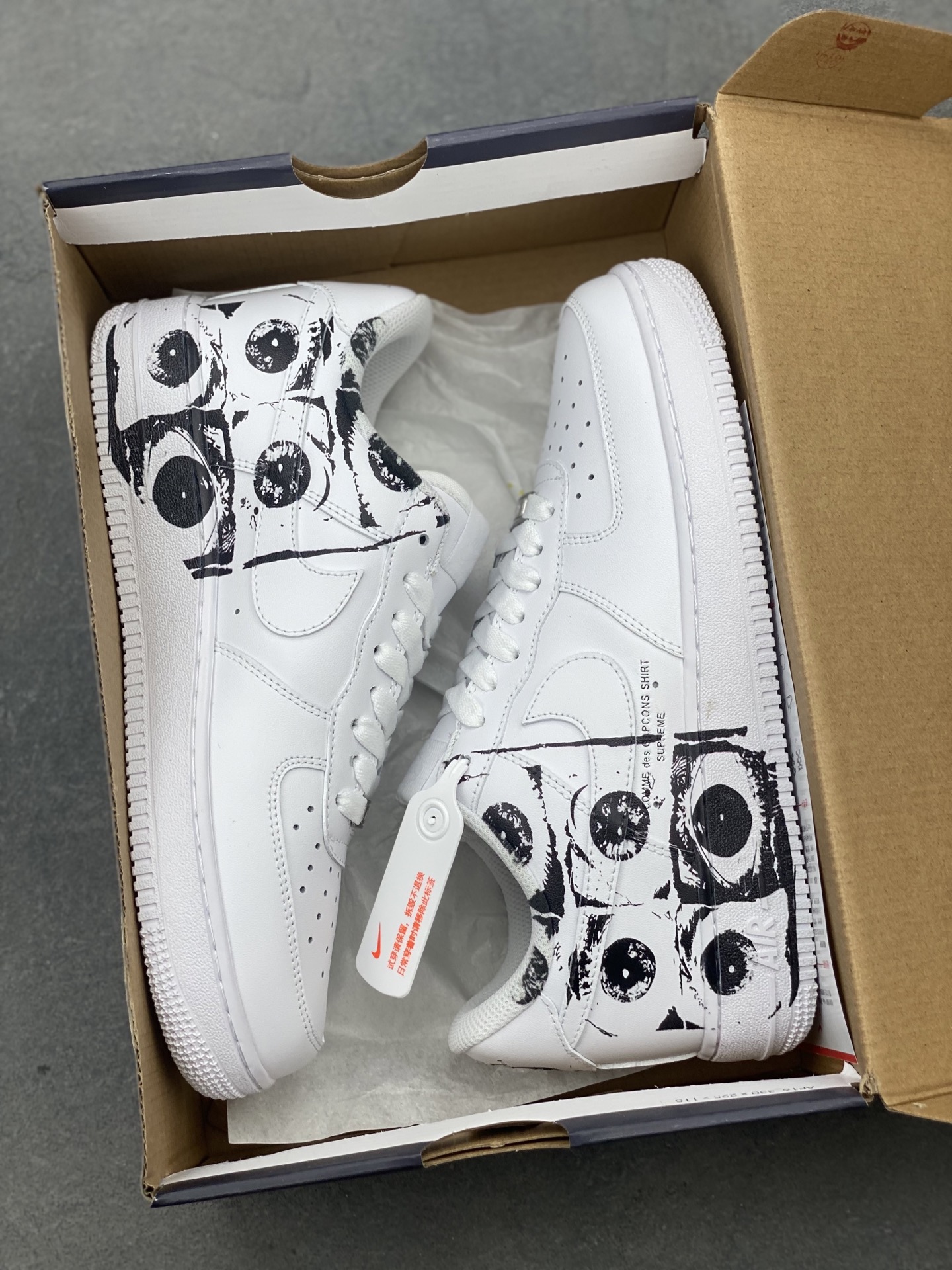 Nike Air Force 1 '07 Low White/Black Limited Edition Sneakers 10 i1748028519304 822 0 8