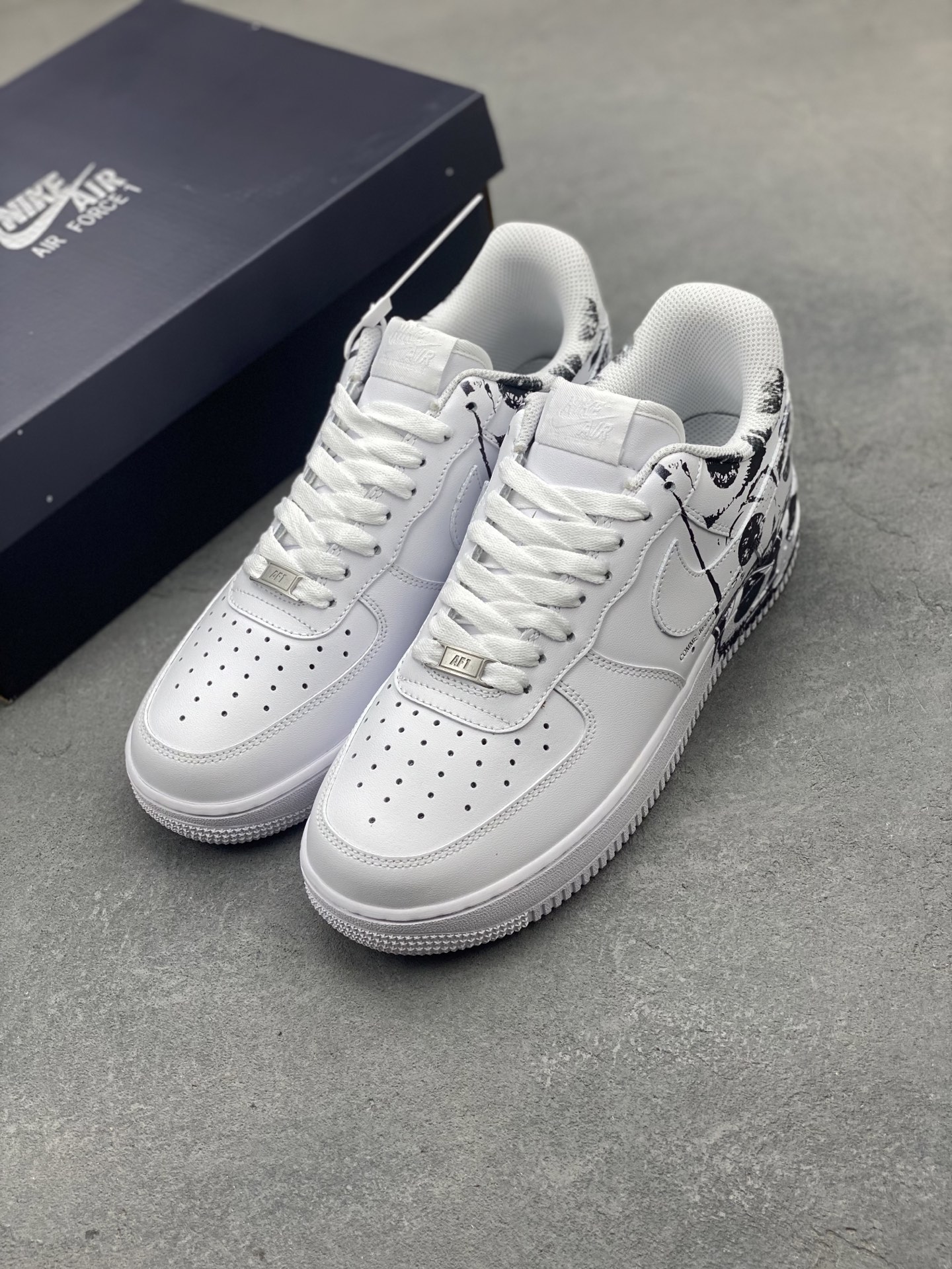 Nike Air Force 1 '07 Low White/Black Limited Edition Sneakers 9 i1748028524273 8506 0 7