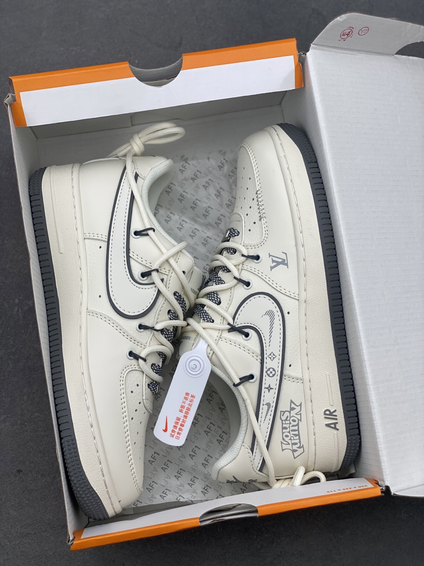 Nike Air Force 1 '07 Low Louis Vuitton Custom Sneakers - Limited Edition 10 i1748028658654 7278 0 8