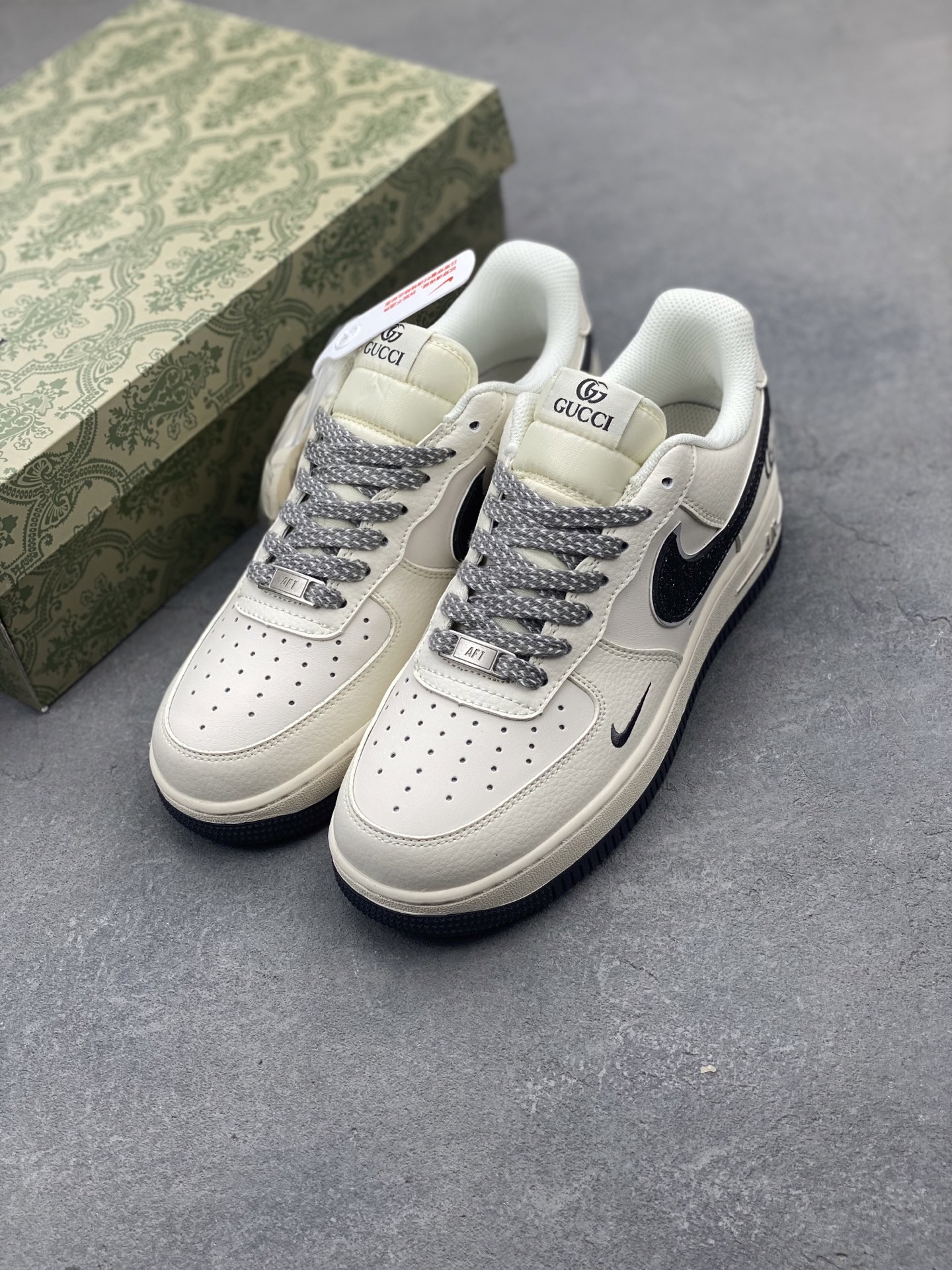 Nike Air Force 1 '07 Low Custom Gucci Sneakers - Limited Edition 9 i1748289389659 5944 0 7