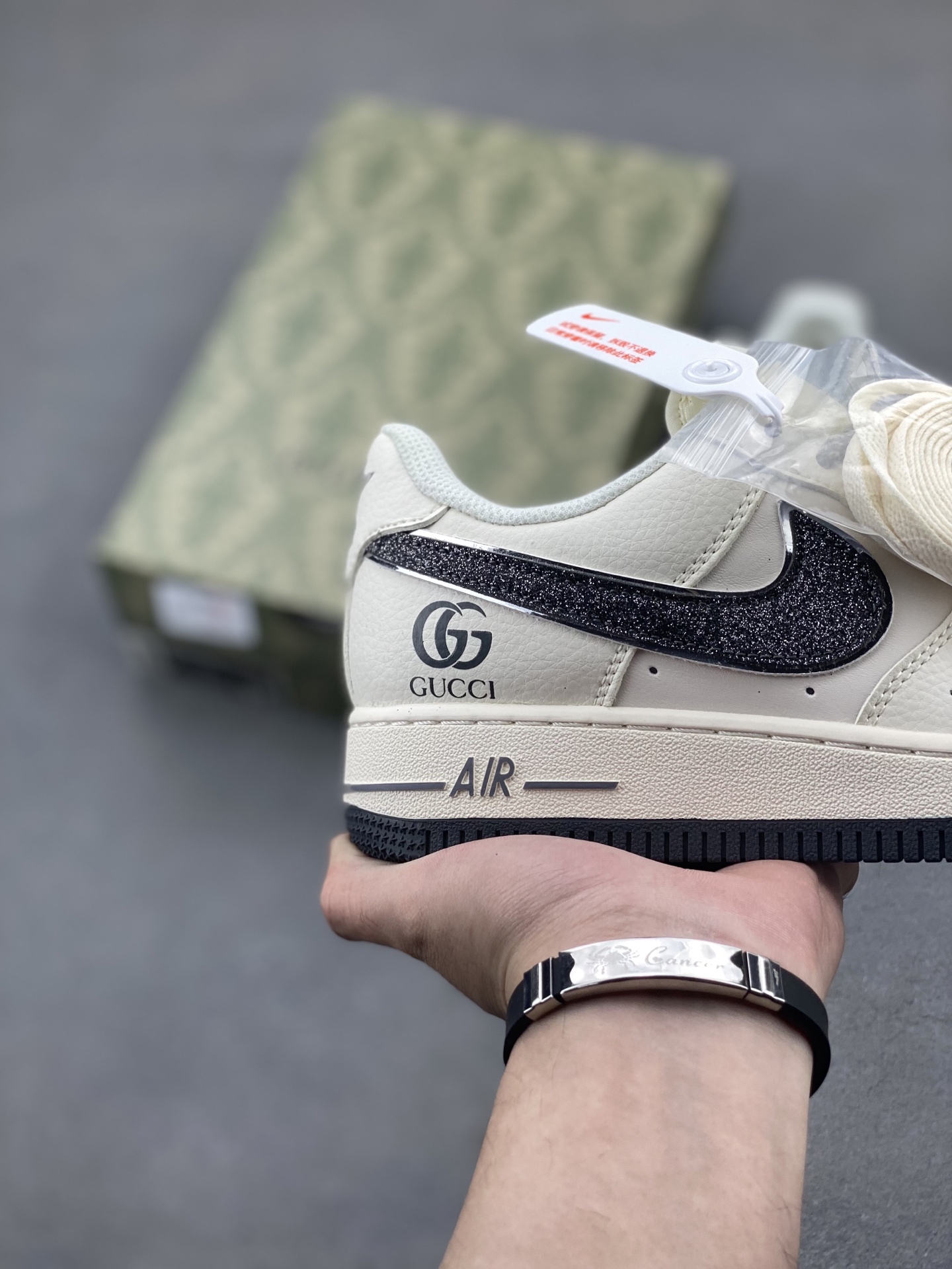 Nike Air Force 1 '07 Low Custom Gucci Sneakers - Limited Edition 6 i1748289393666 5301 0 4