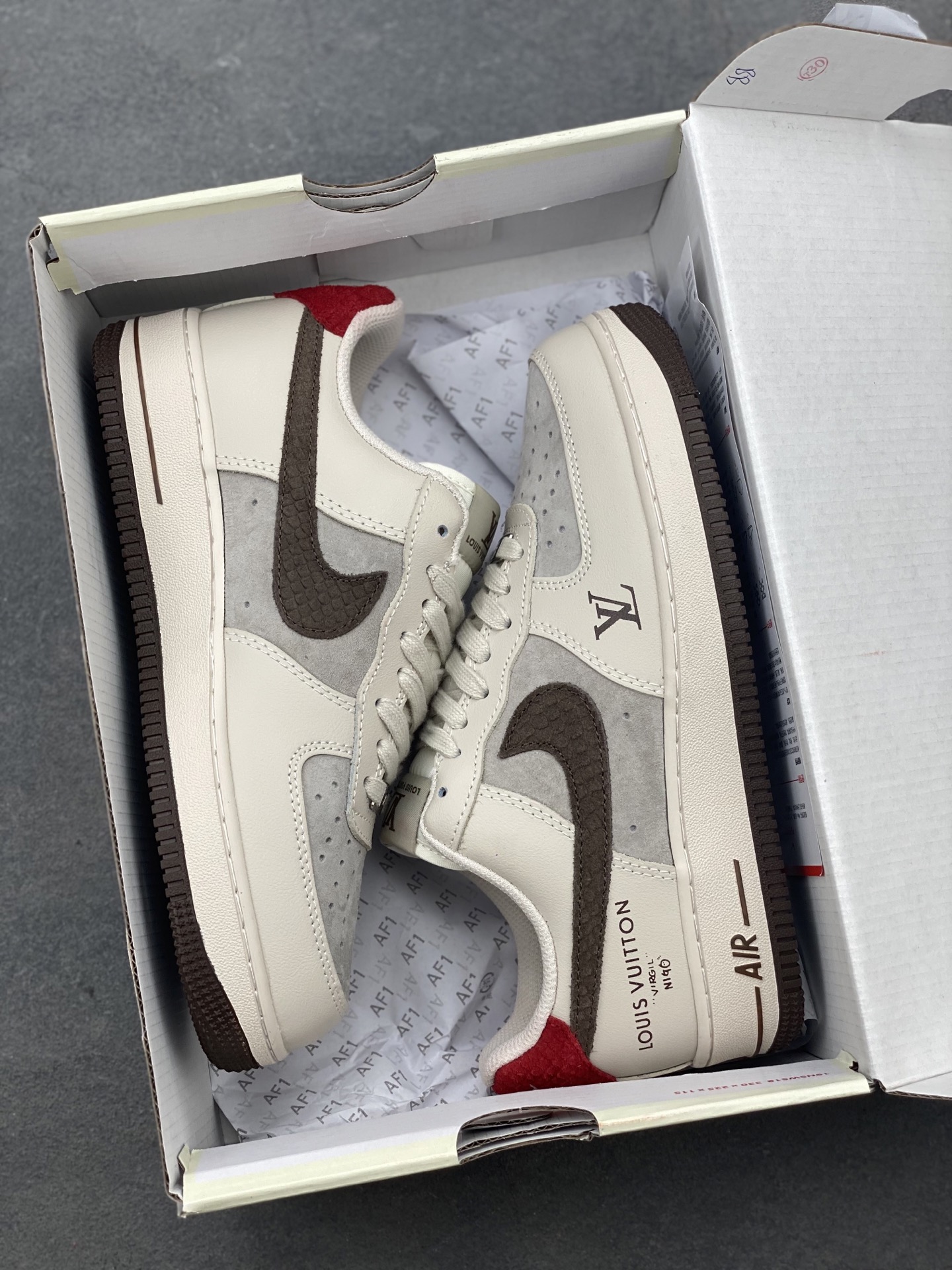 Nike Air Force 1 '07 Low Louis Vuitton Custom Sneakers - Limited Edition 10 i1748289515206 3766 0 8