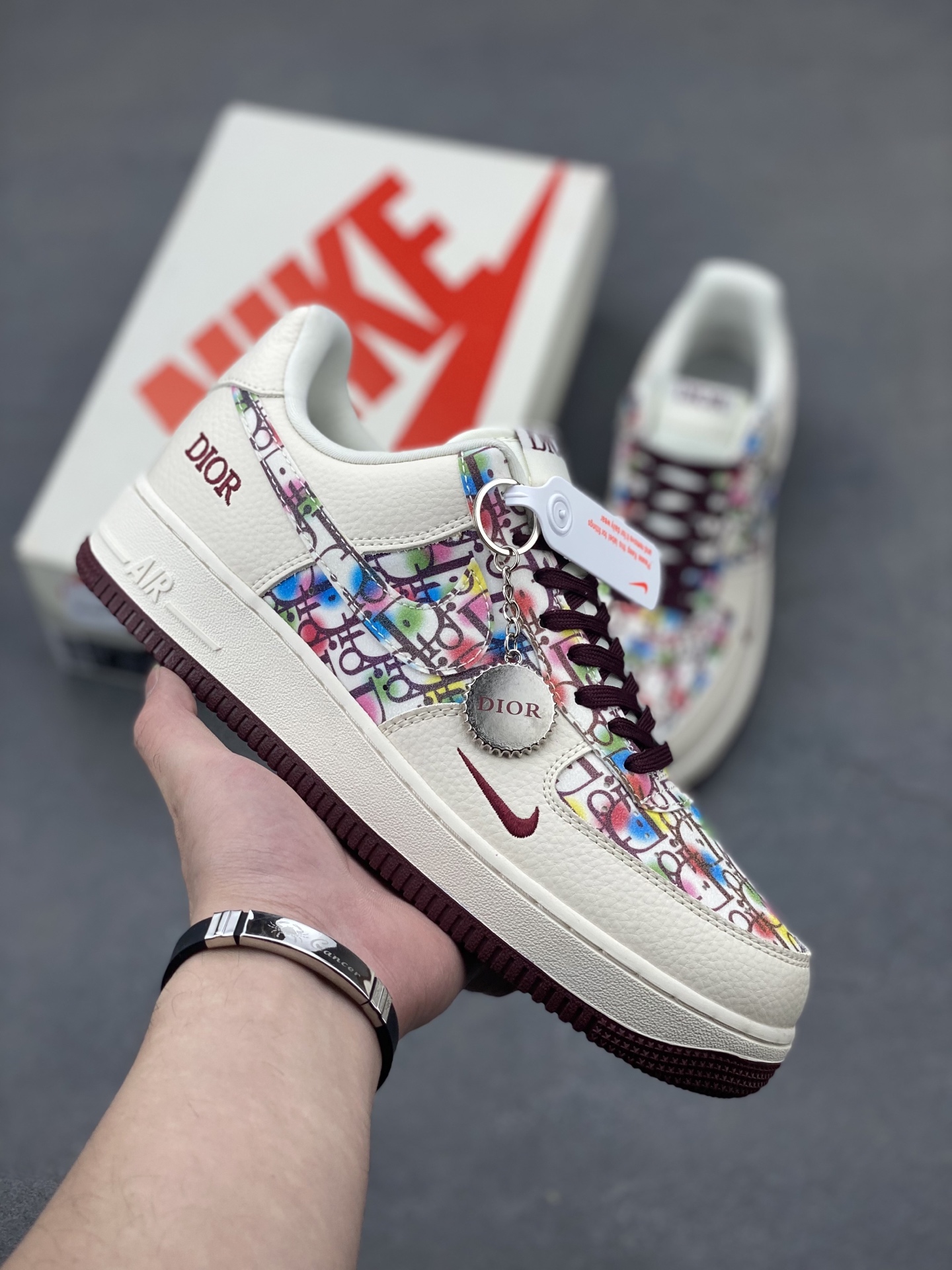Nike Air Force 1 '07 Low Dior Custom Sneakers - Limited Edition, All Sizes 2 i1748289572473 5441 0 0