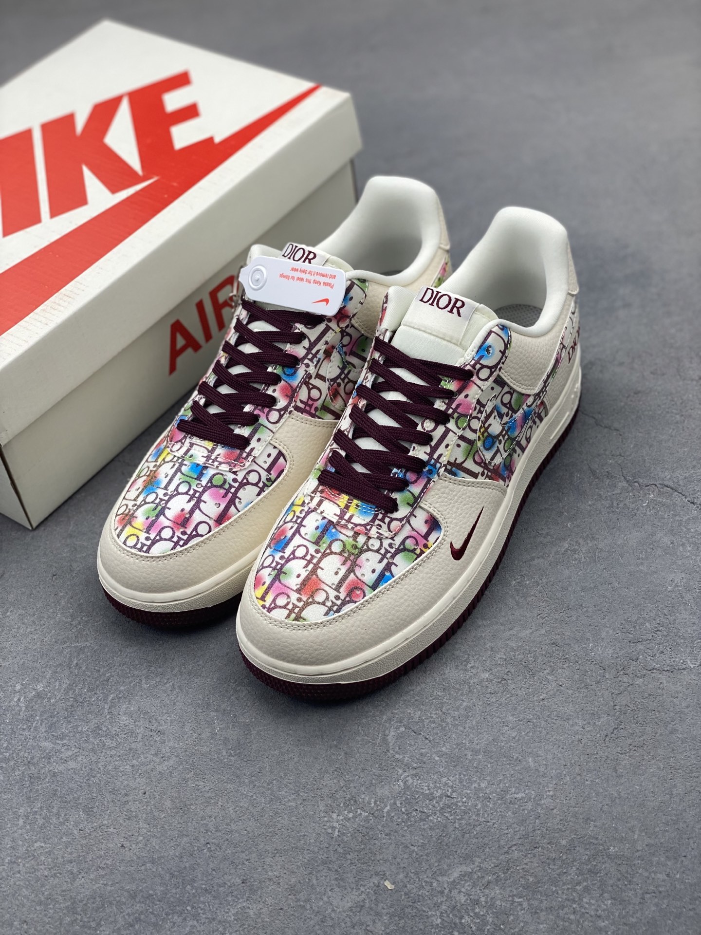 Nike Air Force 1 '07 Low Dior Custom Sneakers - Limited Edition, All Sizes 9 i1748289572591 5916 0 7