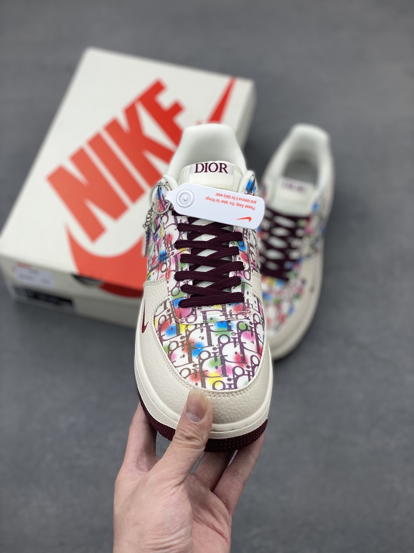 Nike Air Force 1 '07 Low Dior Custom Sneakers - Limited Edition, All Sizes 3 i1748289572969 7387 0 1
