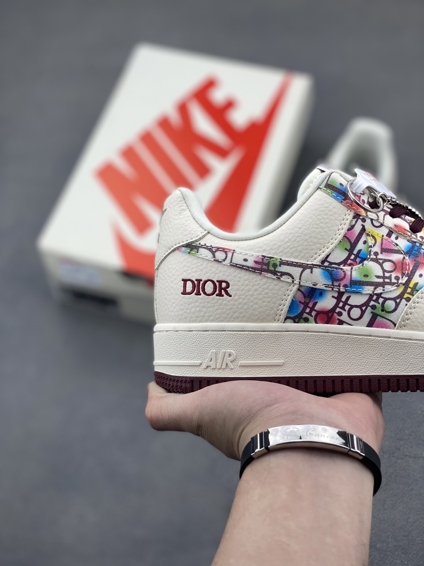 Nike Air Force 1 '07 Low Dior Custom Sneakers - Limited Edition, All Sizes 6 i1748289580282 3819 0 4